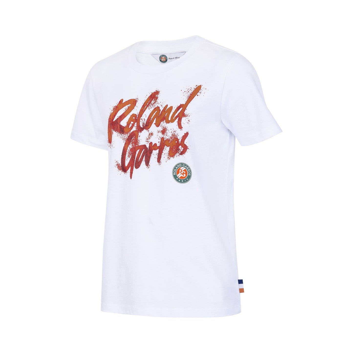 Roland Garros Camiseta De Manga Corta Niños-Blanco