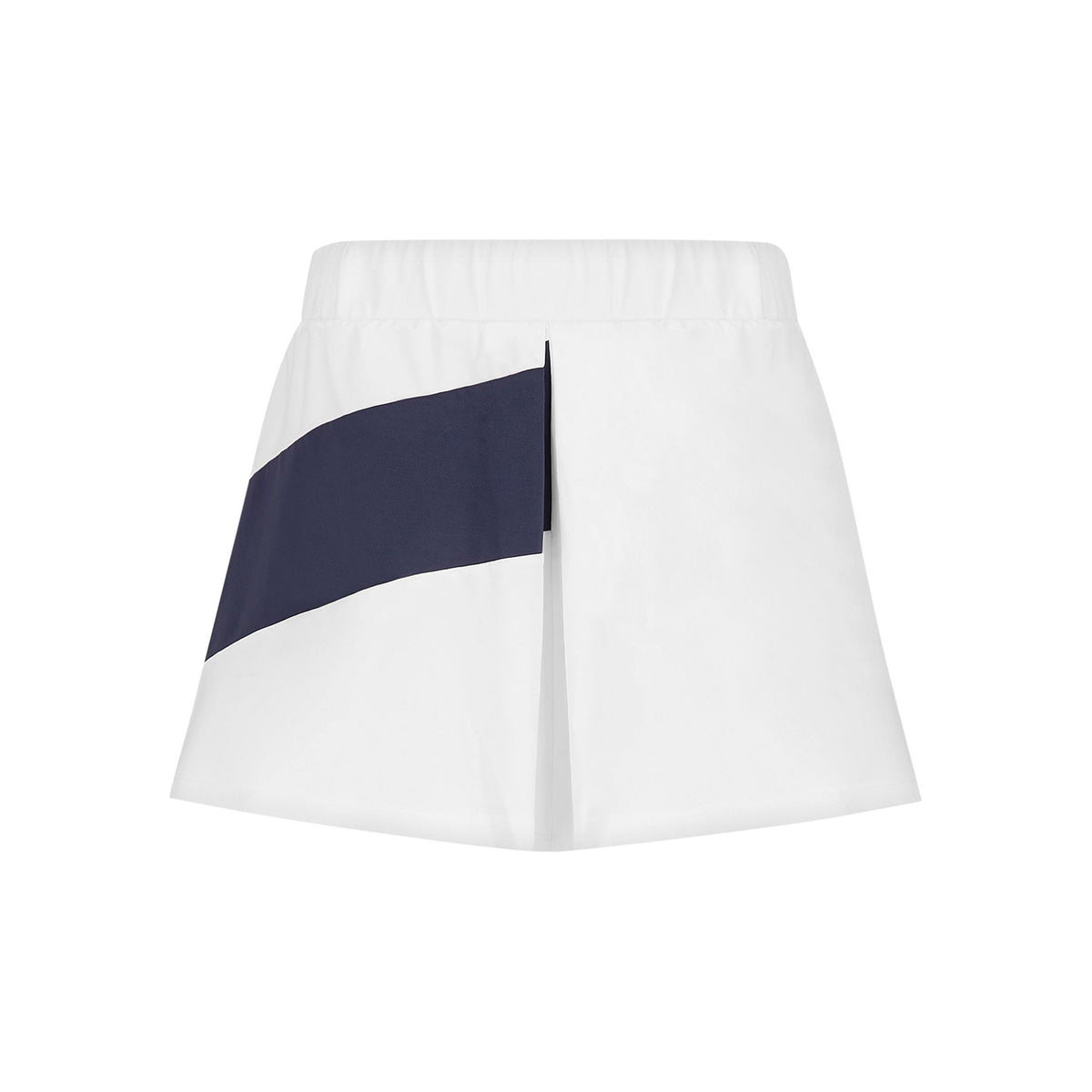 EA7 Falda Mujeres - blanco, azul oscuro