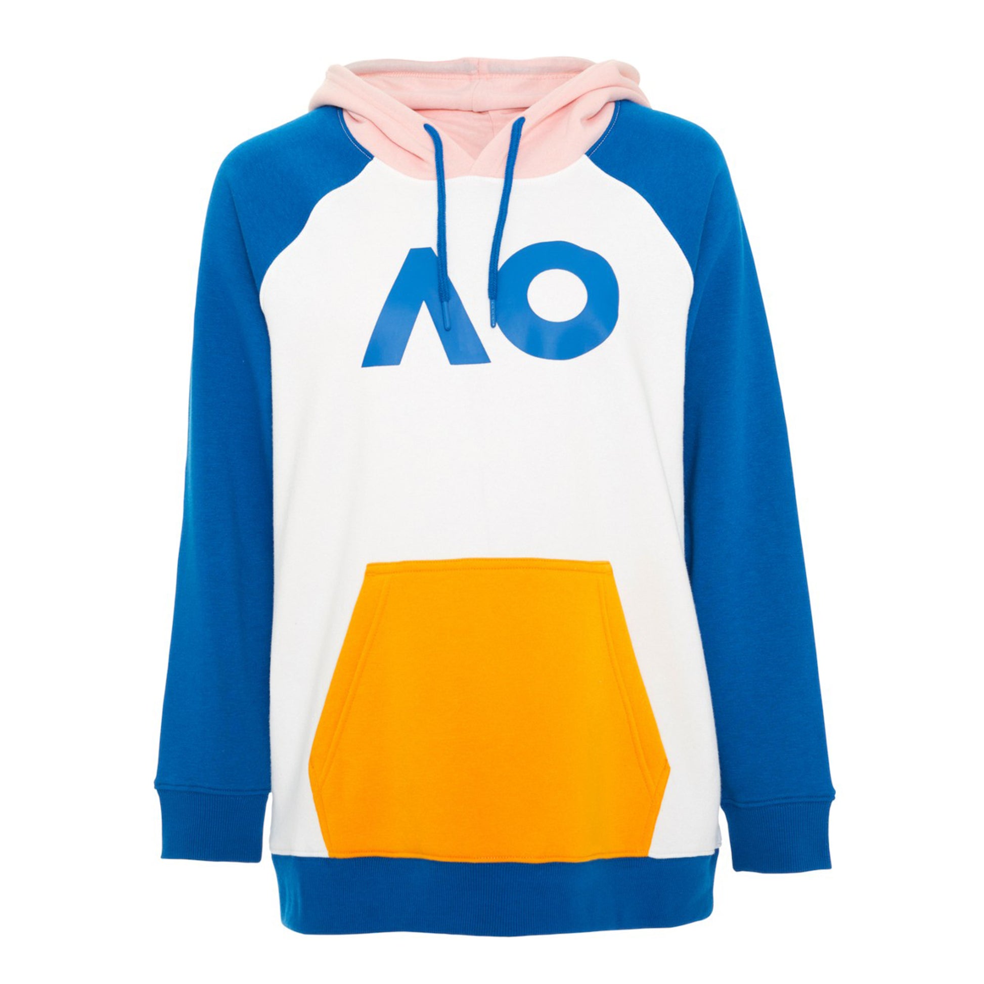Australian Open Tricolour Sudadera con capucha Mujeres - azul, multicolor