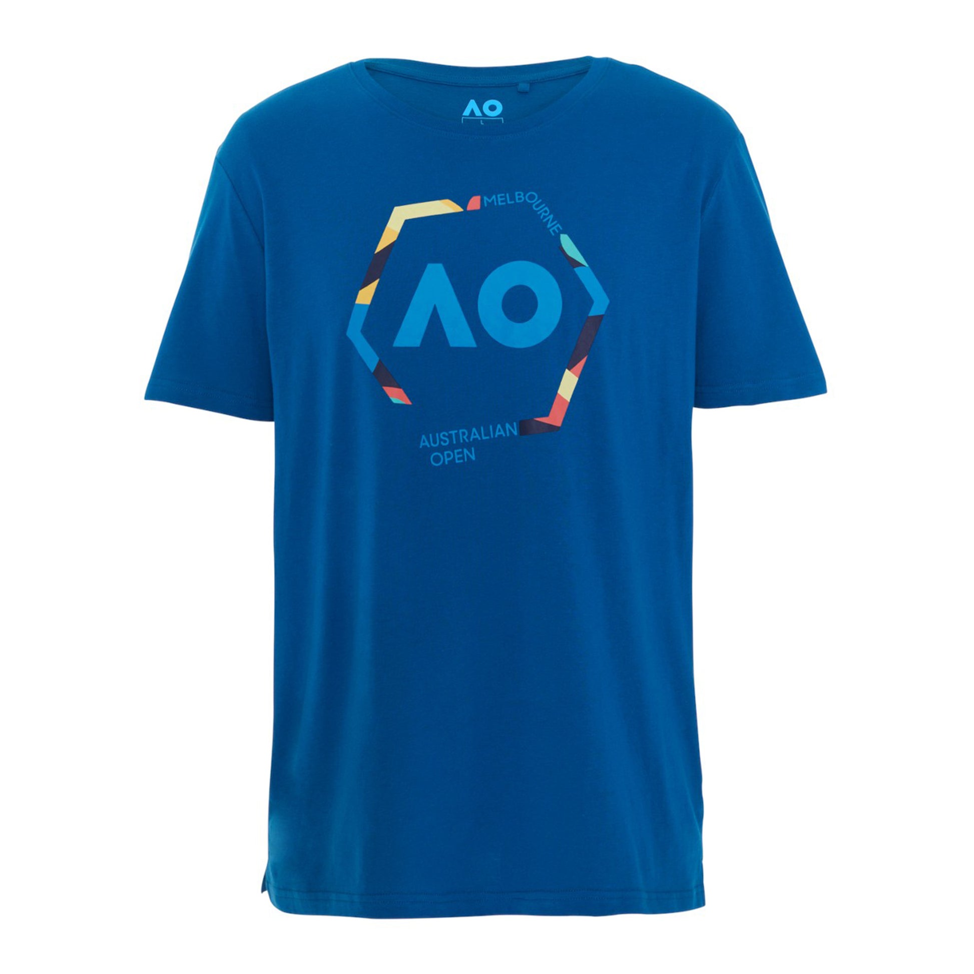 Australian Open Round Logo Camiseta de manga corta Hombres - azul, multicolor