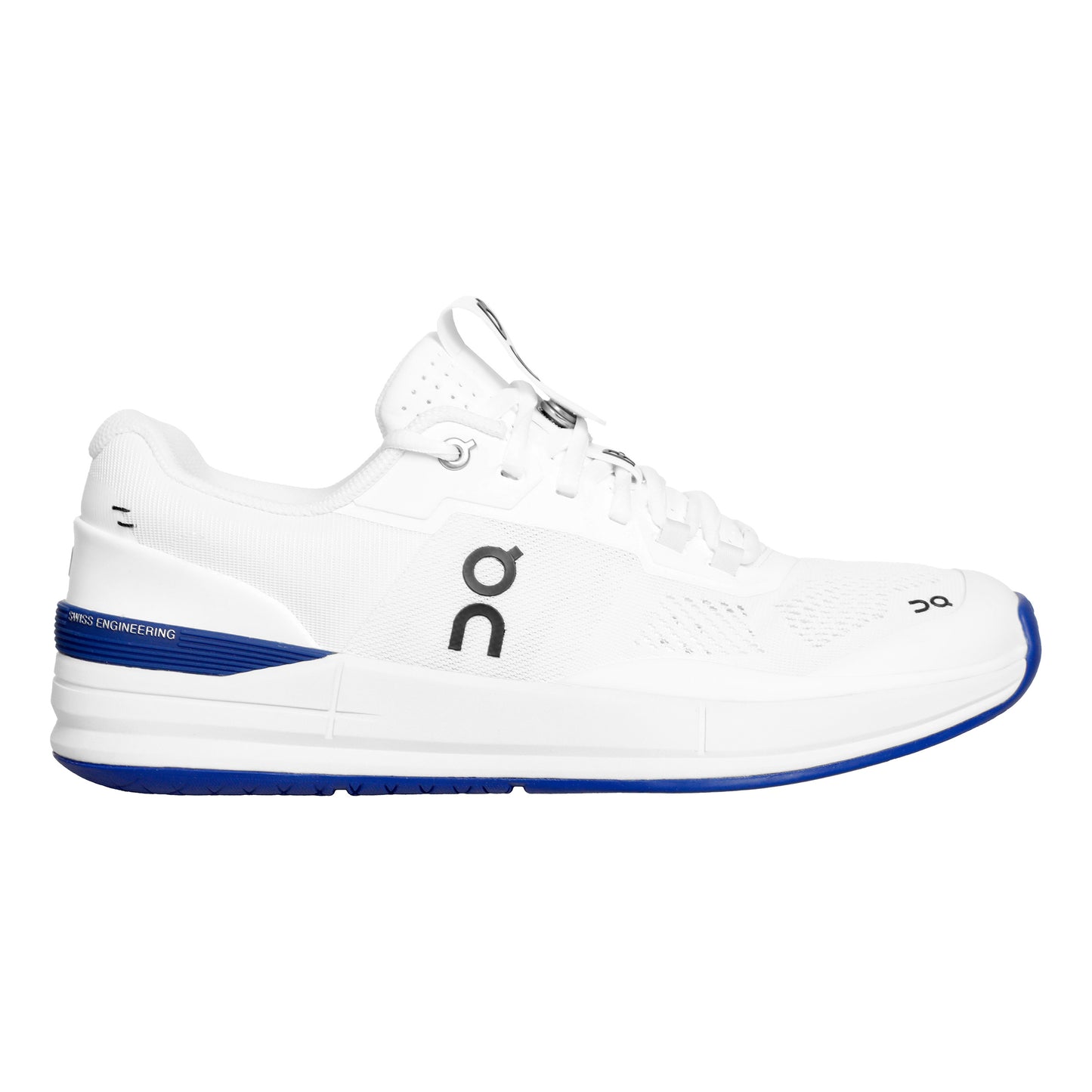 On The Roger Pro Zapatilla todas las superficies Hombres - blanco, azul oscuro