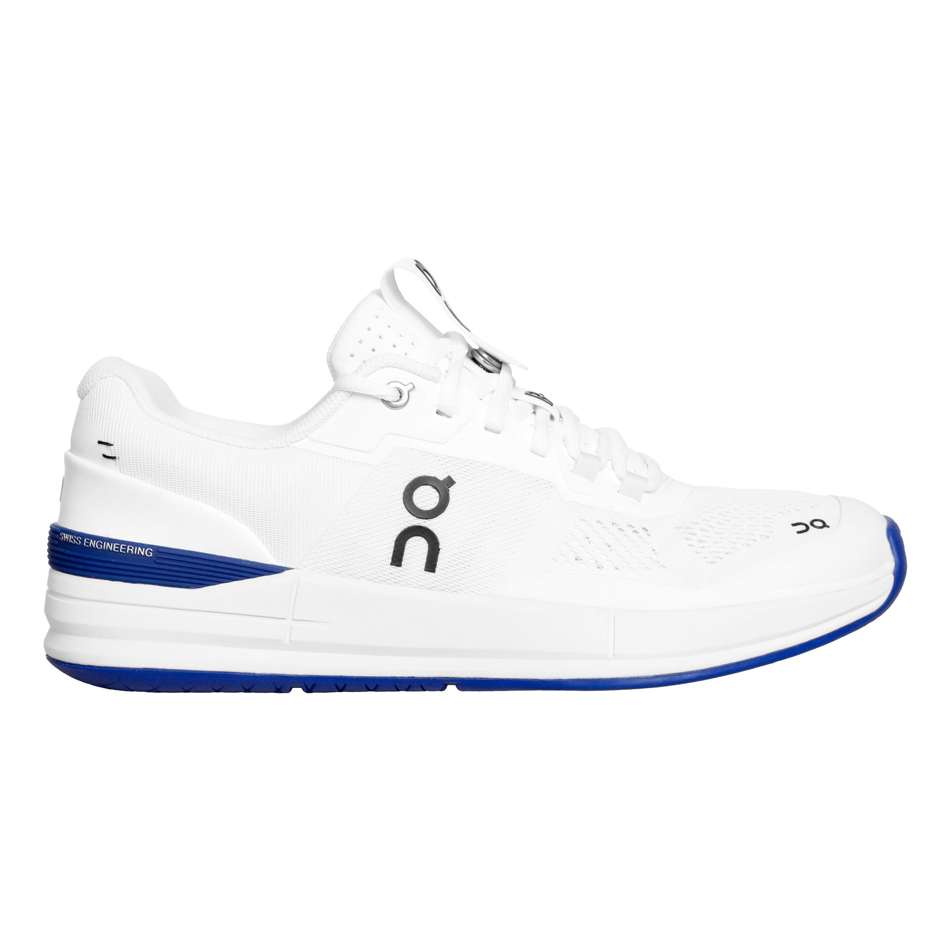 On The Roger Pro Zapatilla todas las superficies Hombres - blanco, azul oscuro