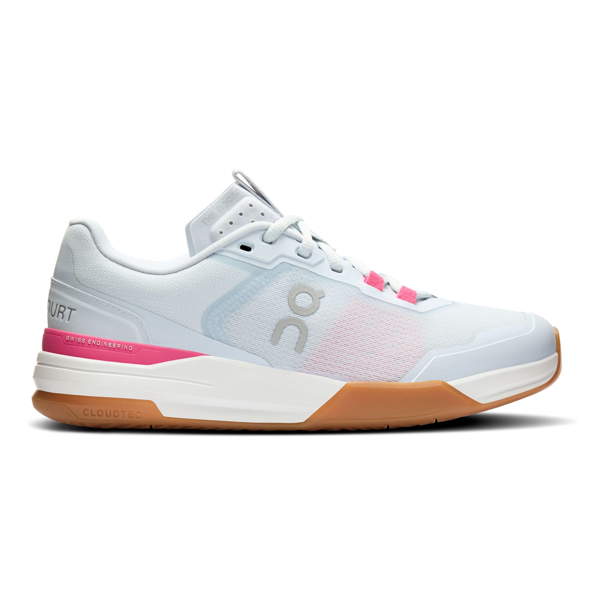 On THE ROGER ADV Pro Zapatilla todas las superficies Mujeres - azul claro, rosa