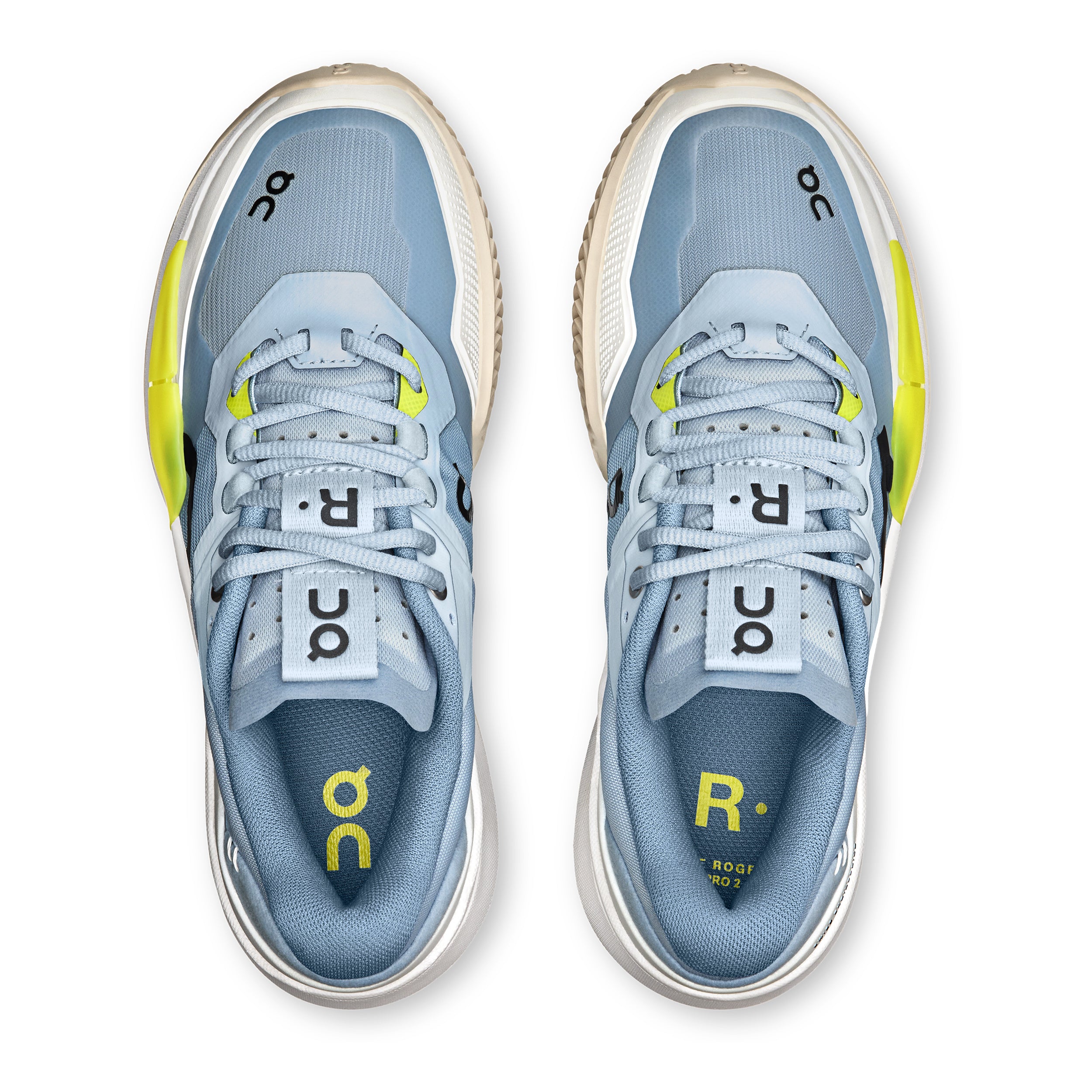 On The ROGER Pro Ace２７センチ 新品 The Roger Pro 2 Zapatilla Tierra Batida Mujeres-Azul Claro