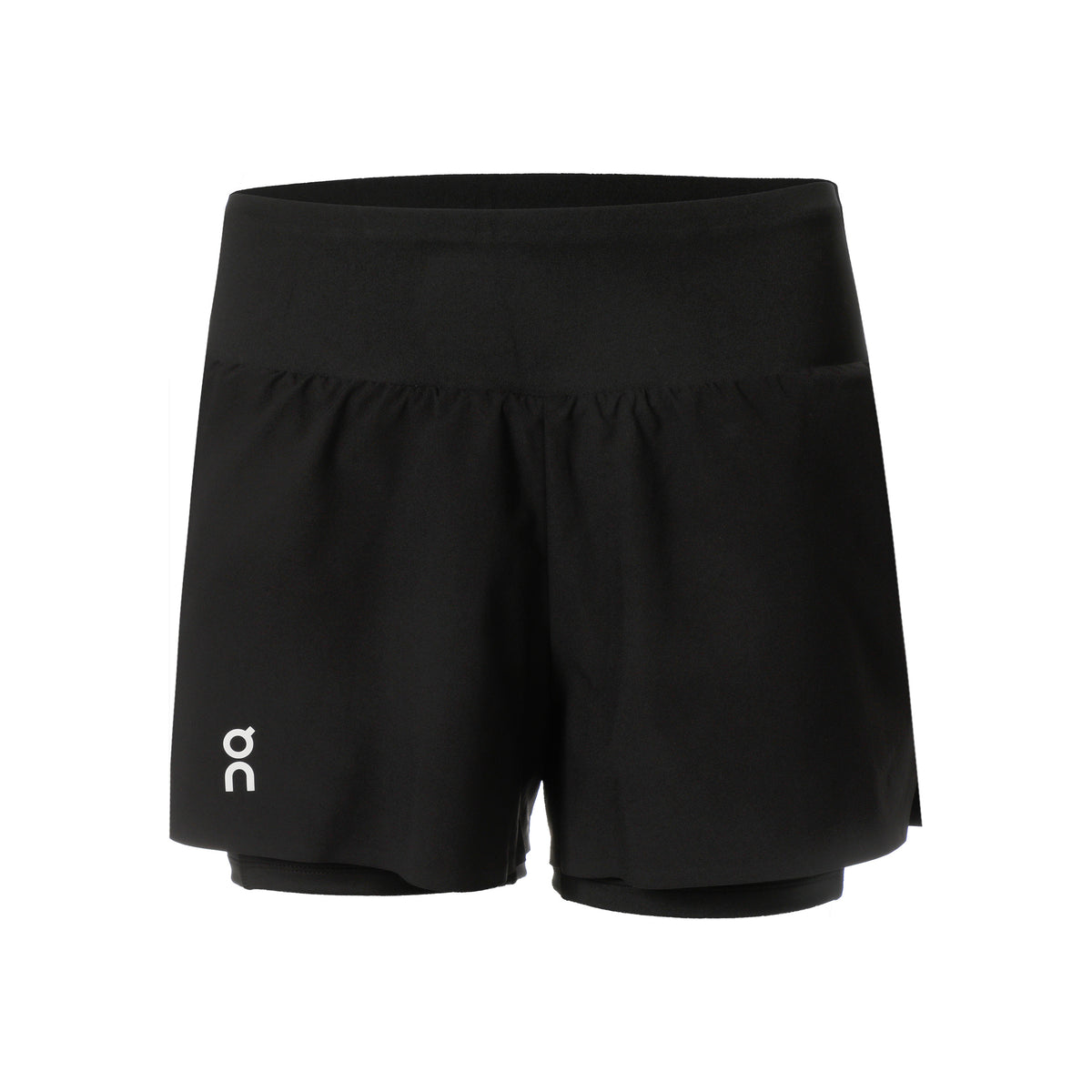 On Court Shorts Mujeres-Negro