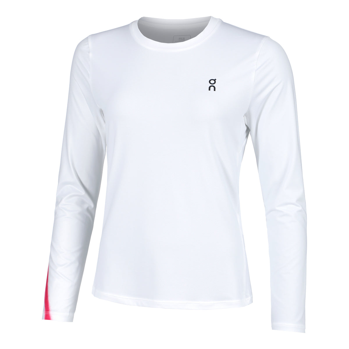 On Court Camiseta De Manga Larga Mujeres-Blanco