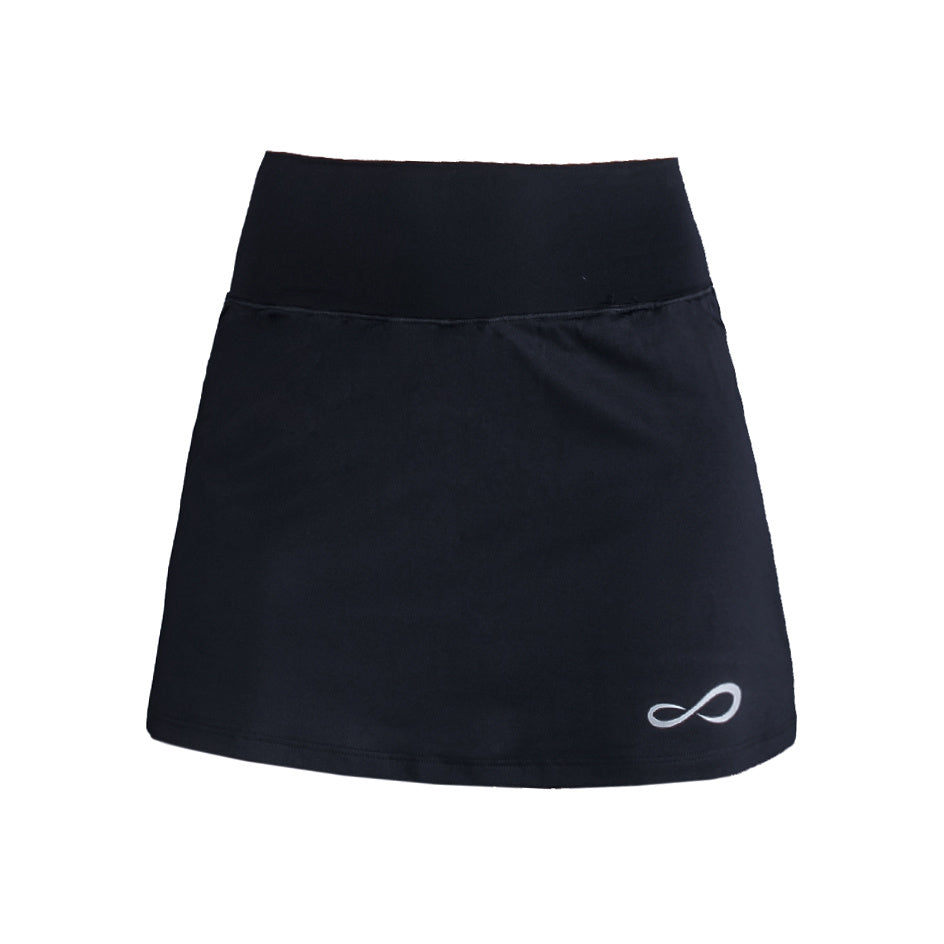 Endless Minimal High Waist Falda Mujeres - negro, blanco