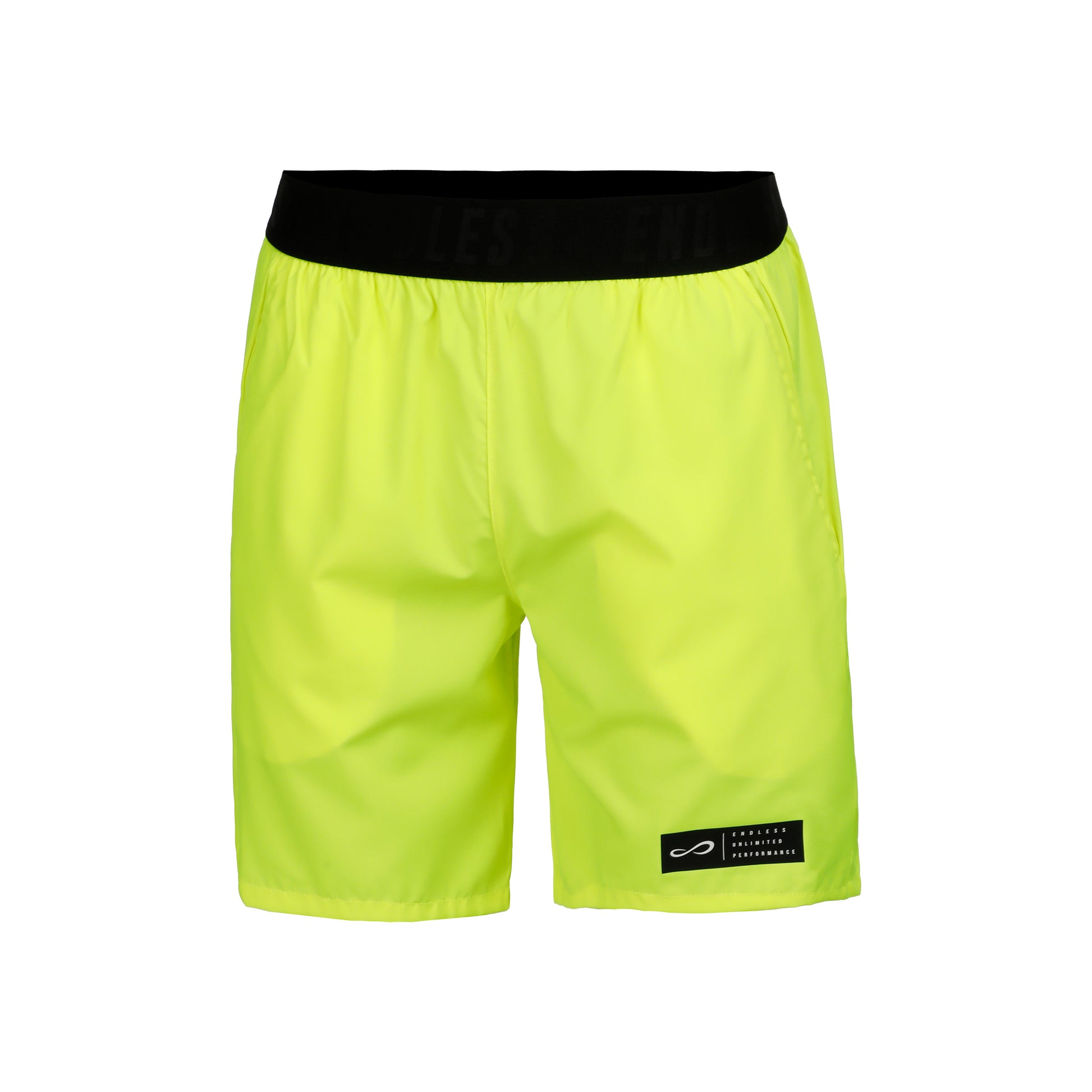Endless Ace Iconic Shorts Hombres-Lima,Negro