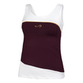 Curve Camiseta de tirantes Mujeres - lila, blanco
