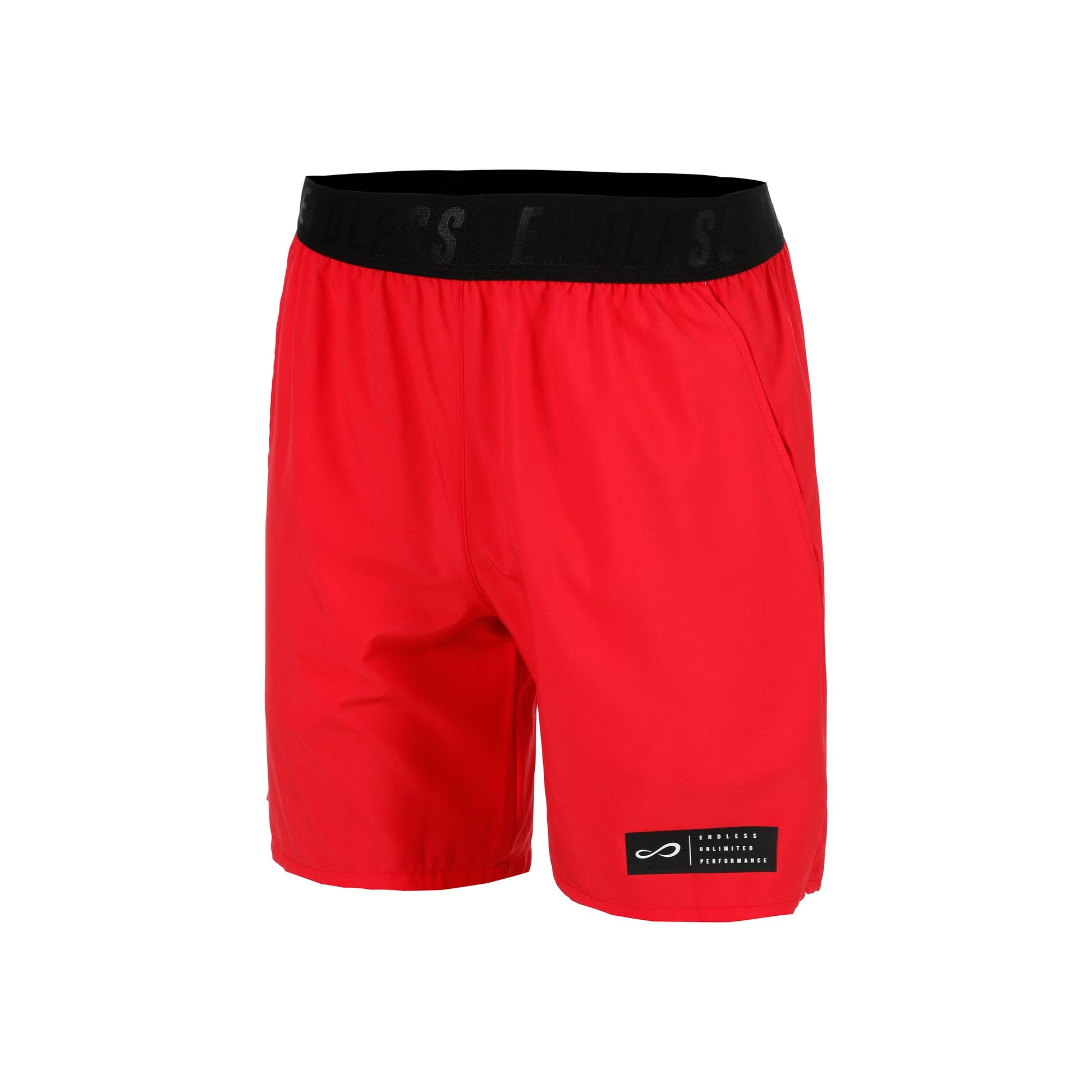 Endless Ace Iconic Shorts Hombres - rojo, negro
