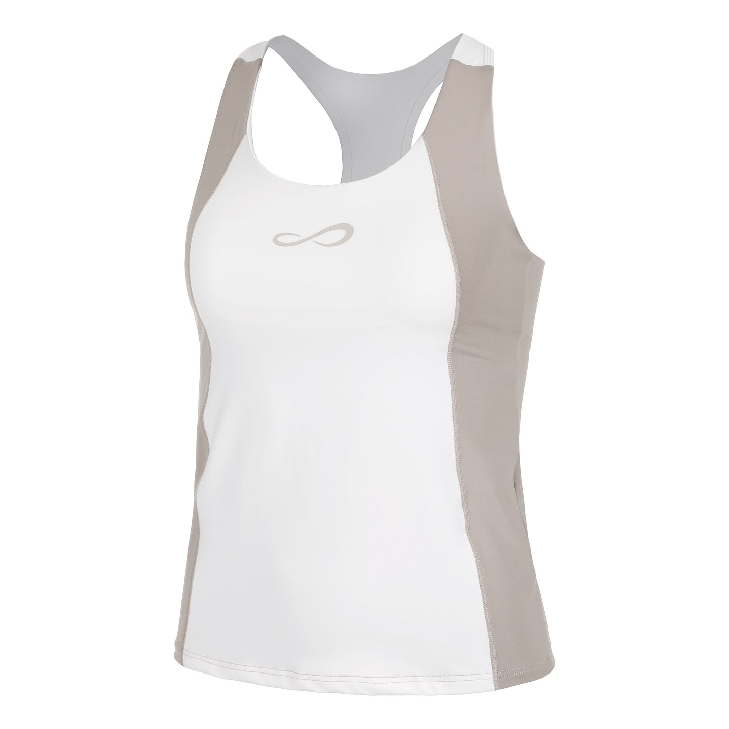Endless Code Camiseta De Tirantes Mujeres-Crema
