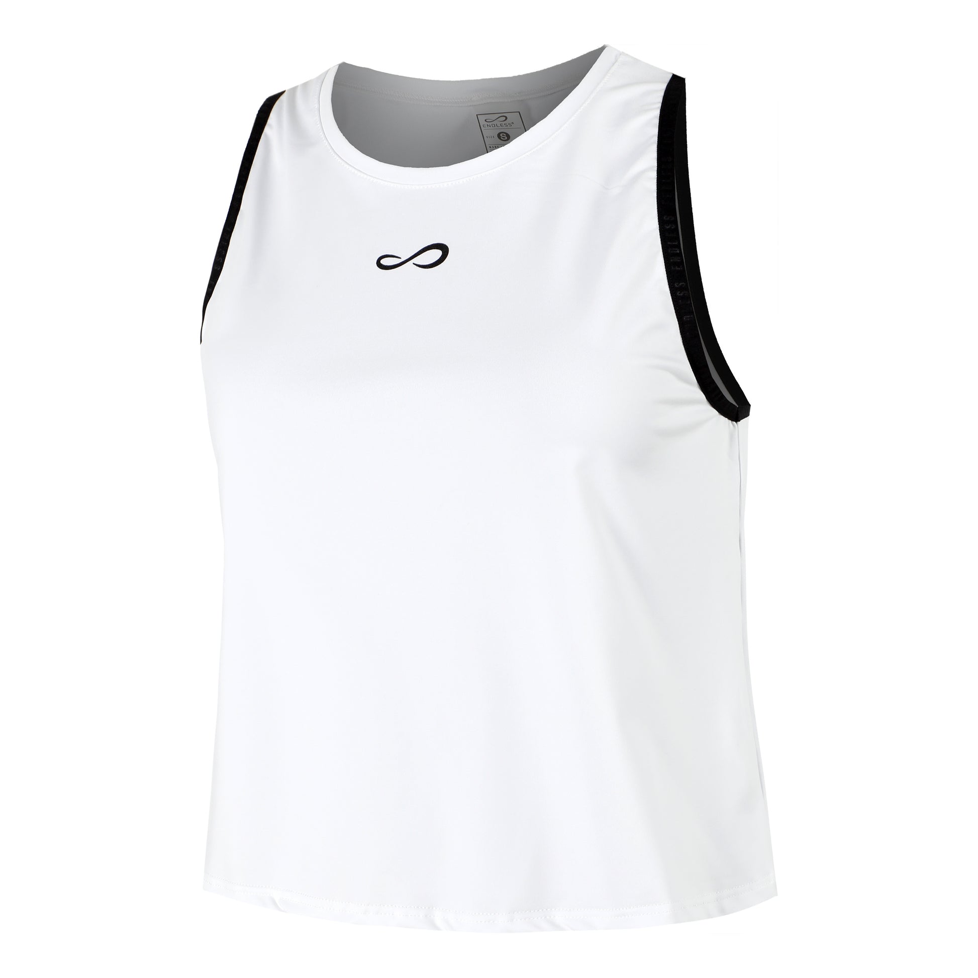 Endless Court Camiseta De Tirantes Mujeres-Blanco