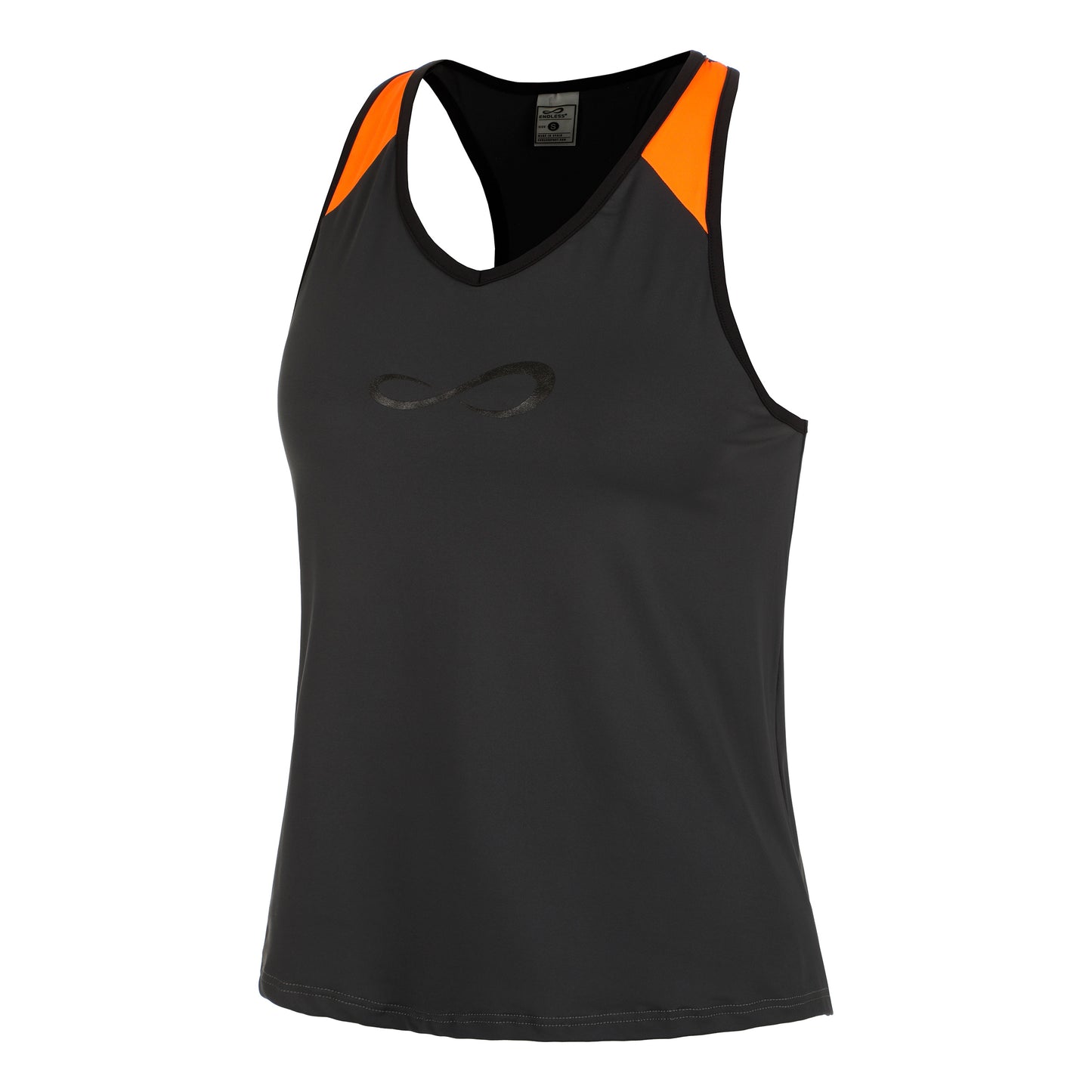 Endless Speed V Camiseta De Tirantes Mujeres-Plateado
