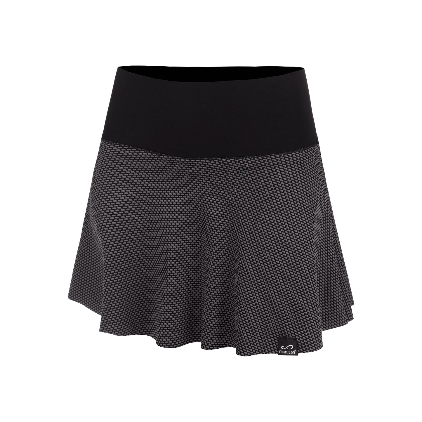 Endless Lux II Falda Mujeres - plateado,