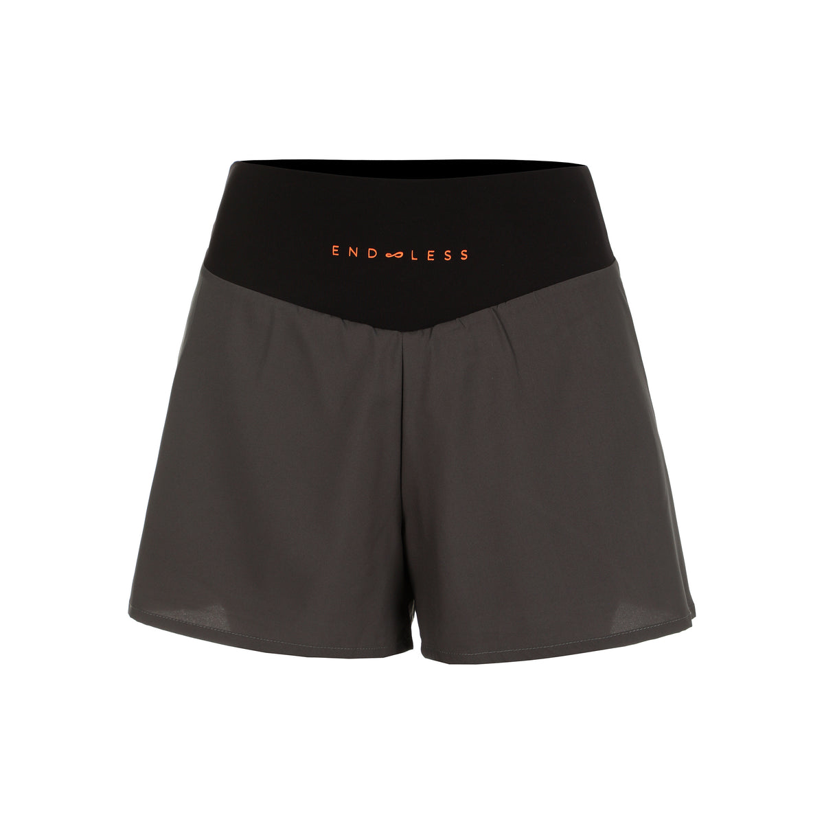 Endless Court Shorts Mujeres-Plateado
