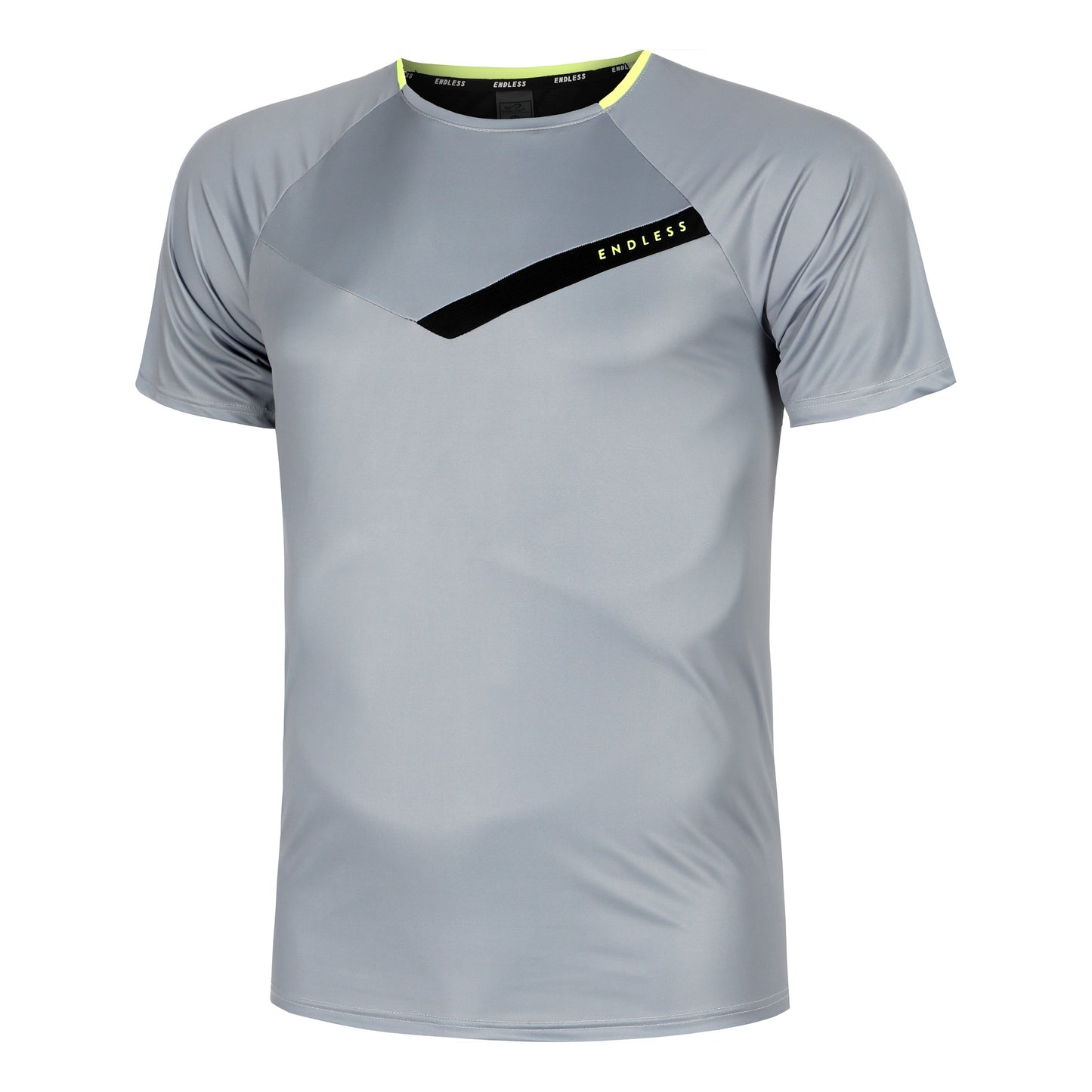Endless Tracer Camiseta De Manga Corta Hombres-Gris