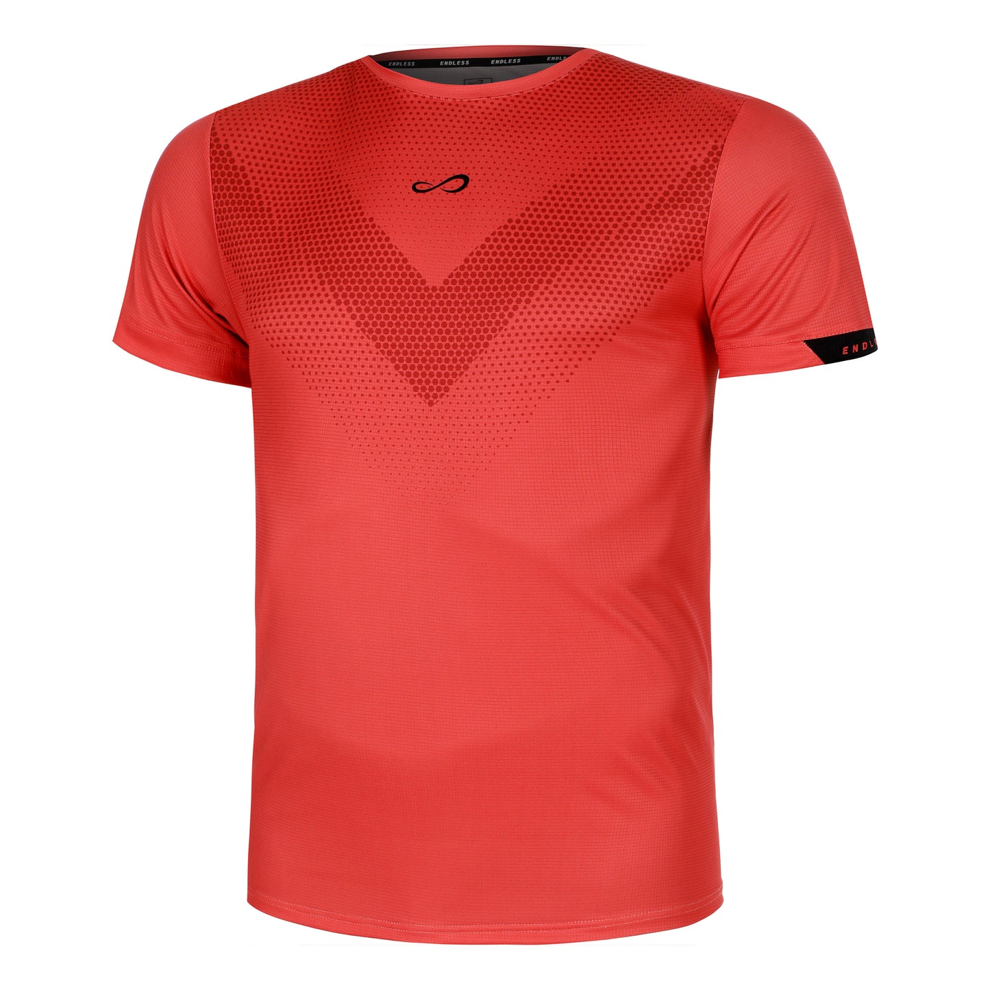 Endless Ace Peak Camiseta De Manga Corta Hombres-Coral