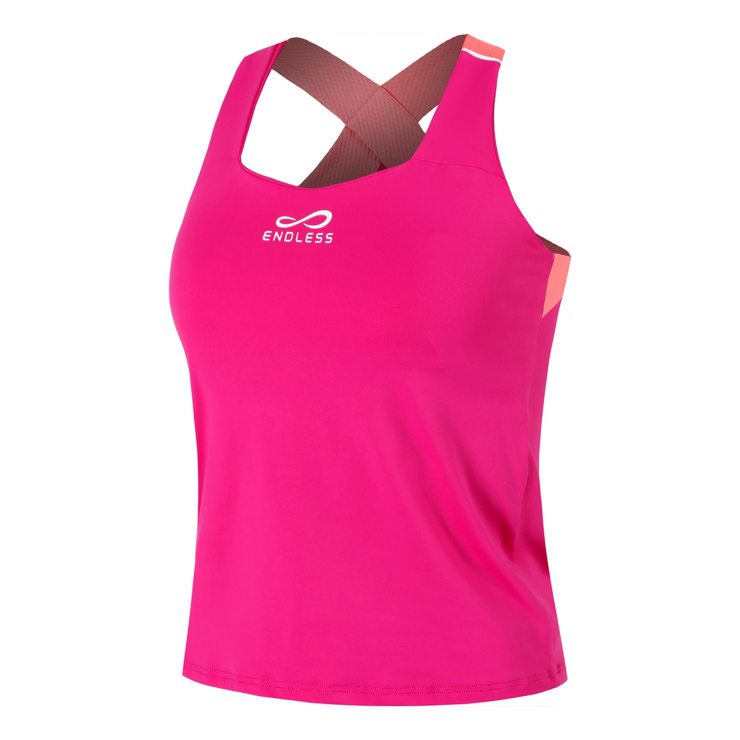 Endless Cross Camiseta De Tirantes Mujeres-Rosa
