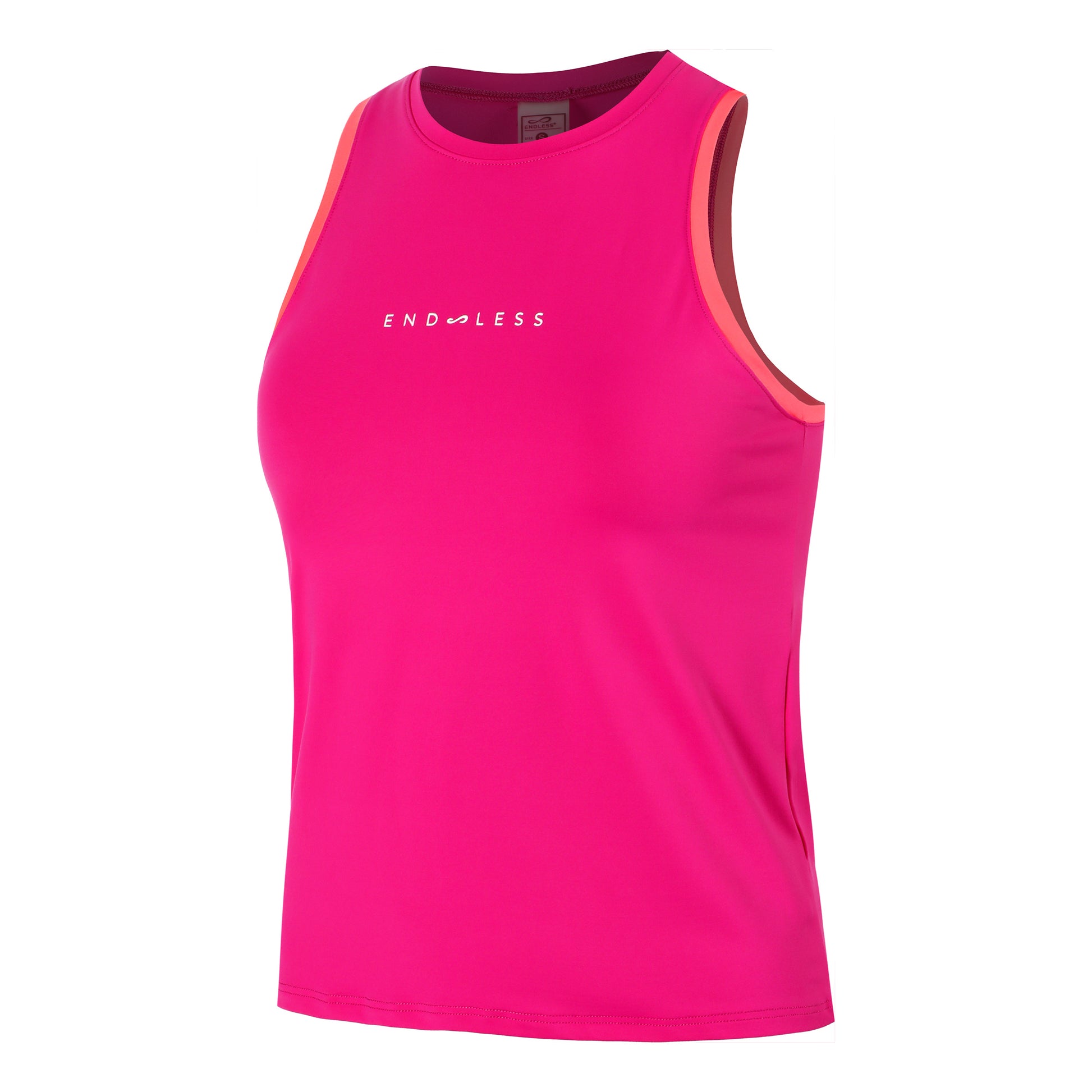 Endless Essential Camiseta De Tirantes Mujeres-Rosa