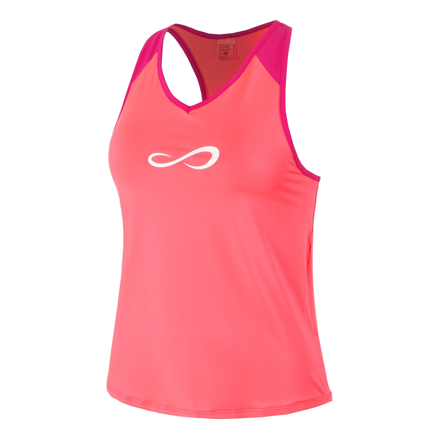 Endless Speed V Camiseta De Tirantes Mujeres-Coral
