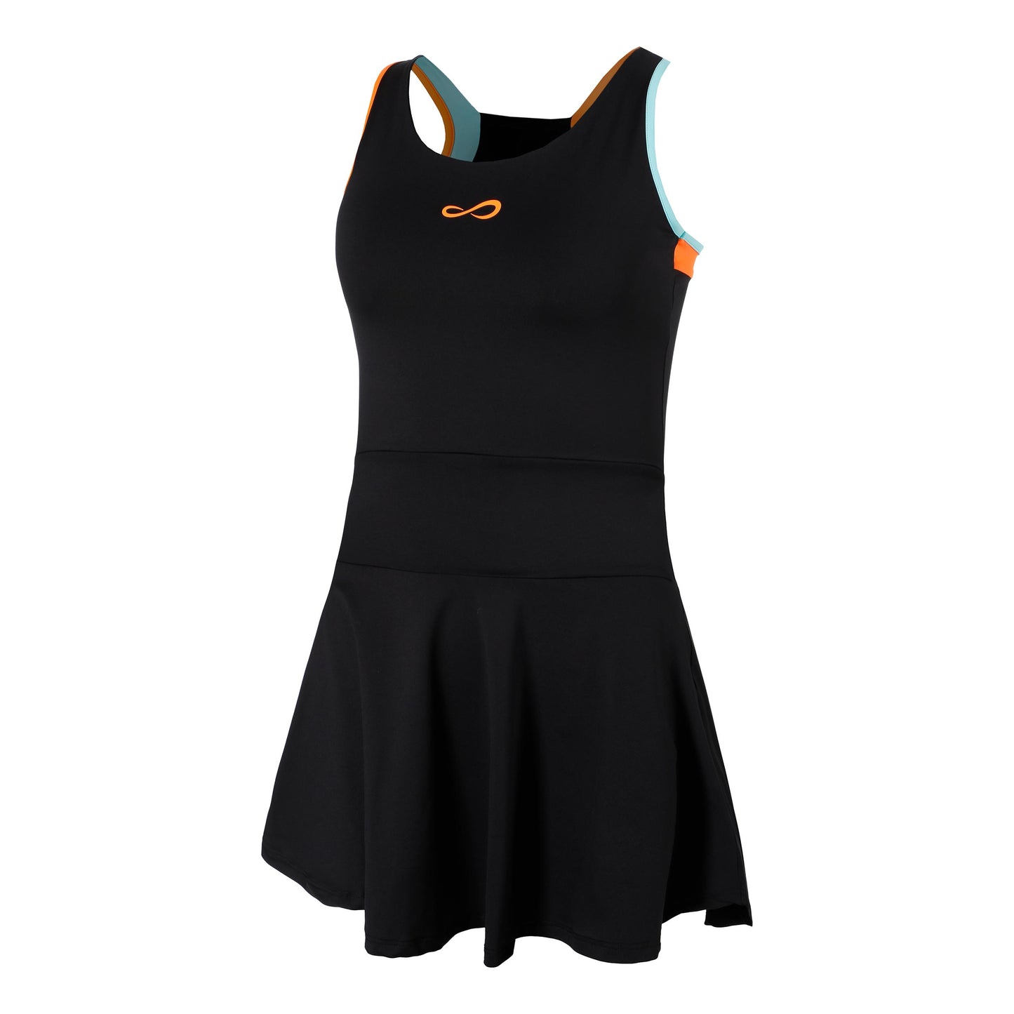 Endless Orbit Vestido Mujeres-Negro