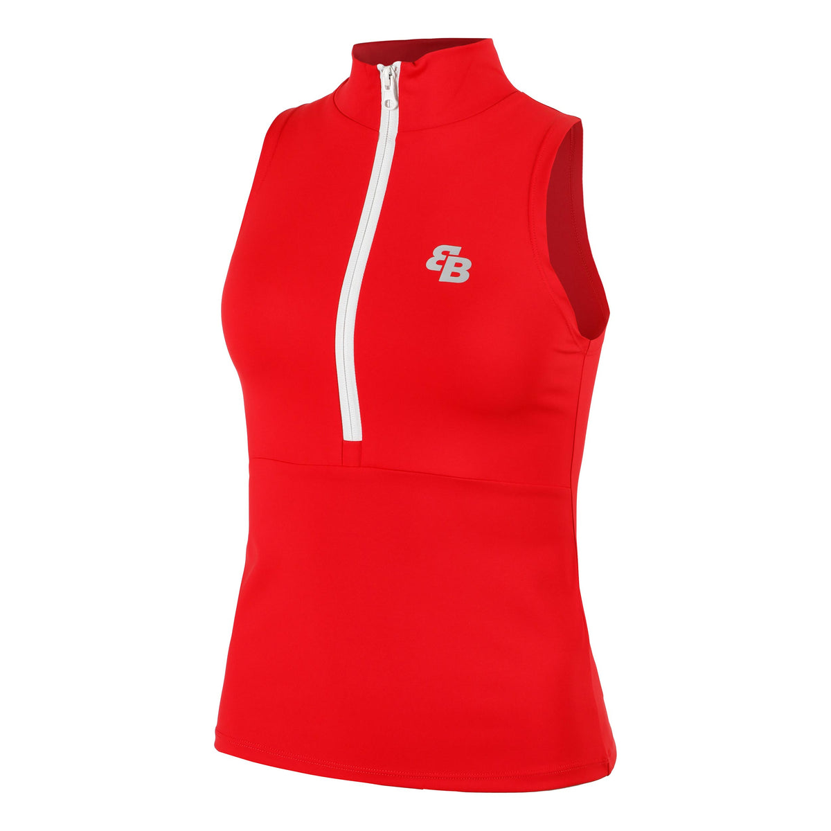 BB by Belen Berbel Monaco Camiseta De Tirantes Mujeres-Rojo,Blanco