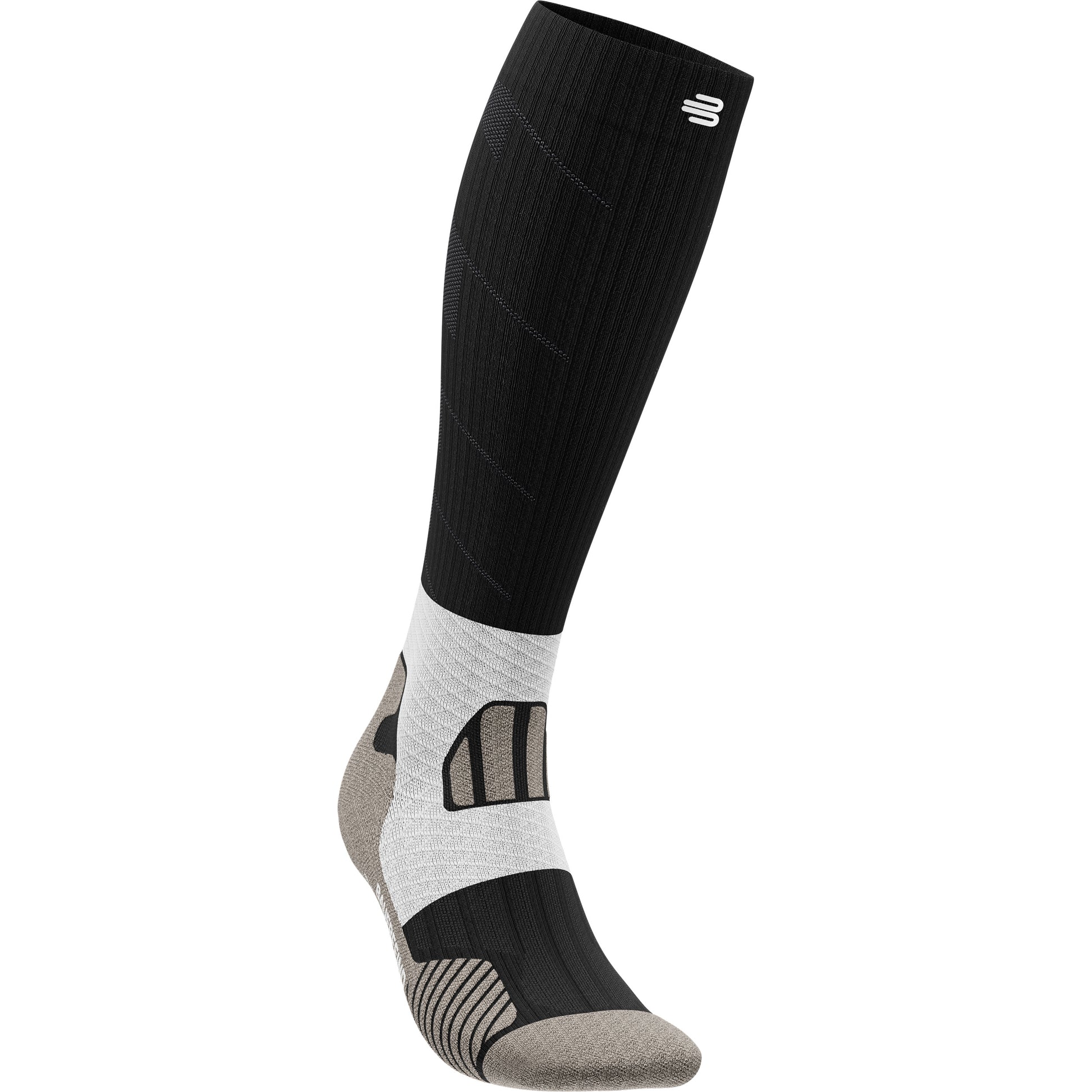 Bauerfeind Trail Run Compression Calcetines De Compresión Hombres-Negro