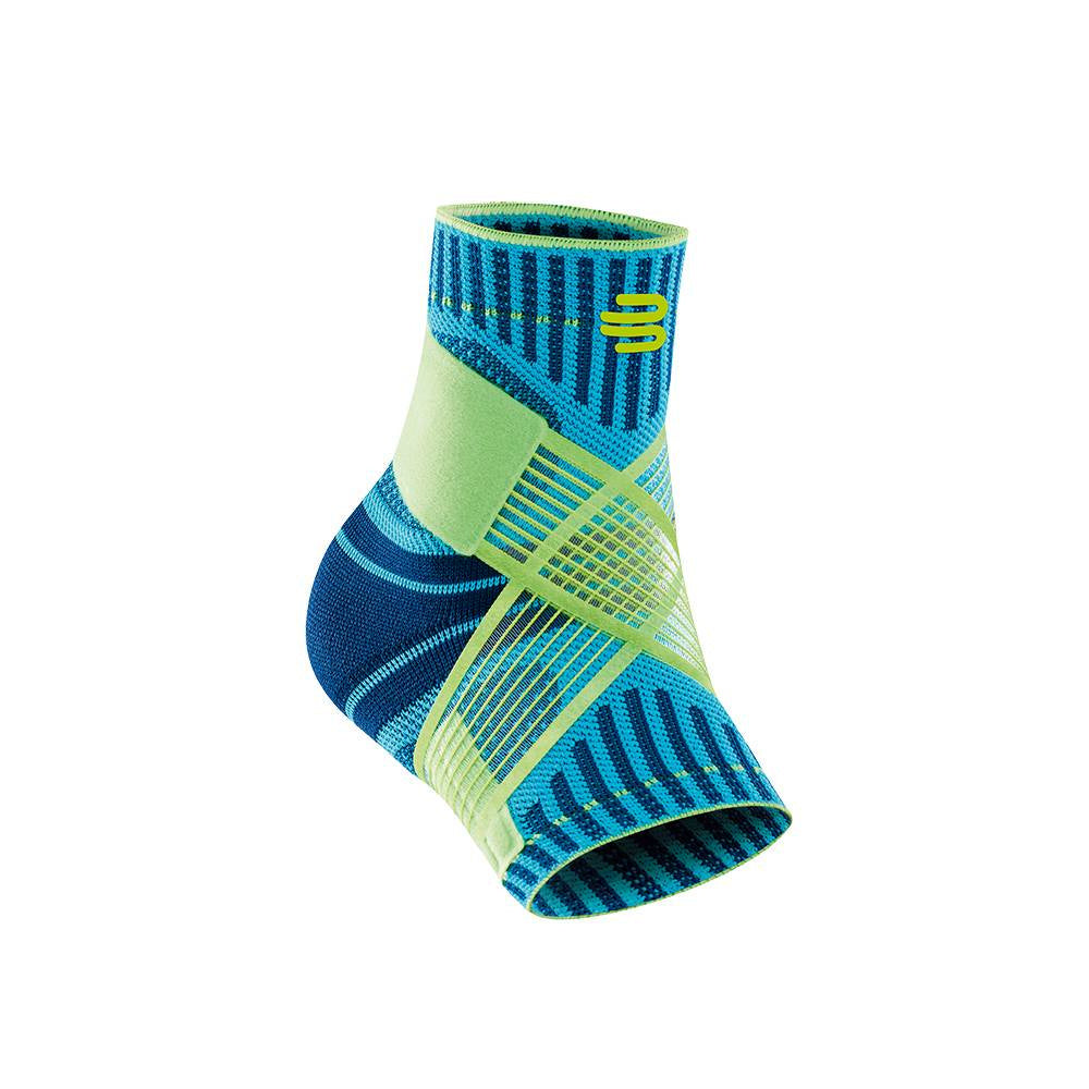 Bauerfeind Sports Ankle Support Vendaje De Tobillo Derecho-Turquesa,Lima