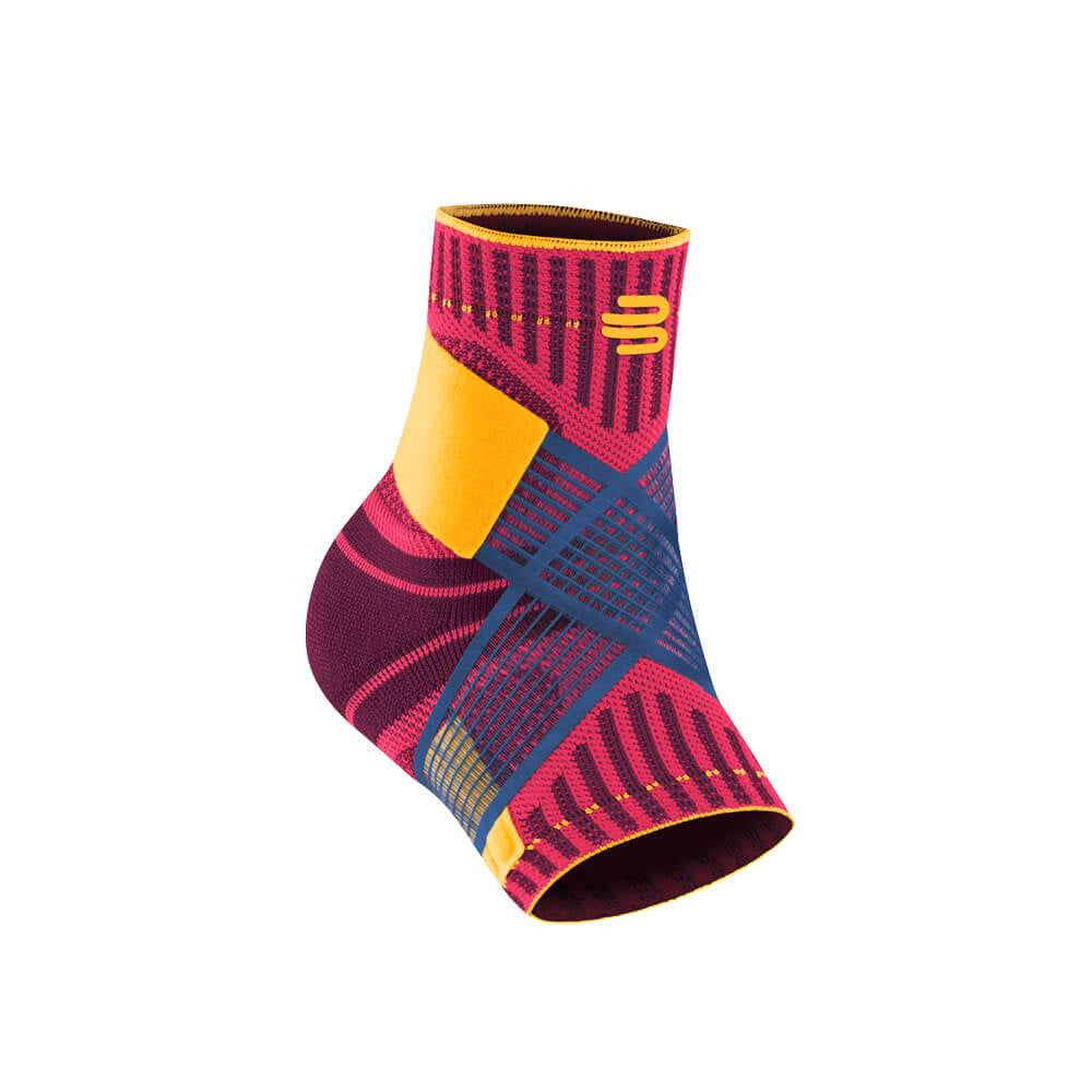 Bauerfeind Sports Ankle Support Vendaje De Tobillo Derecho-Berry,Multicolor