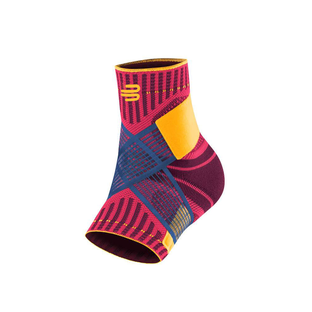 Bauerfeind Sports Ankle Support Vendaje De Tobillo Enlaces-Berry,Multicolor