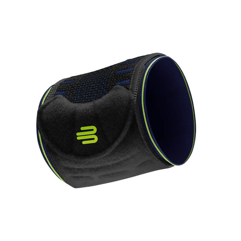 Bauerfeind Sports Wrist Strap Muñequera-Negro,Azul Oscuro