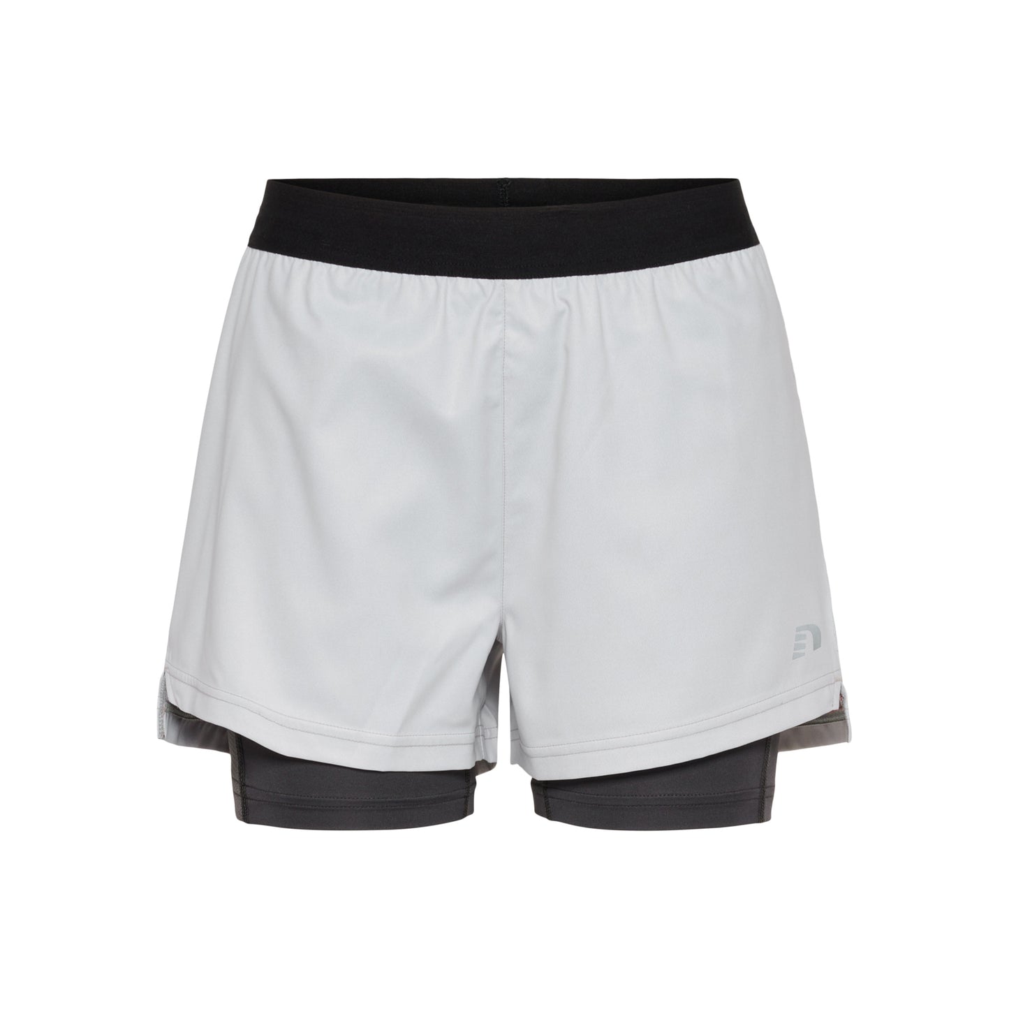 Newline 2in1 Shorts Mujeres - blanco, negro