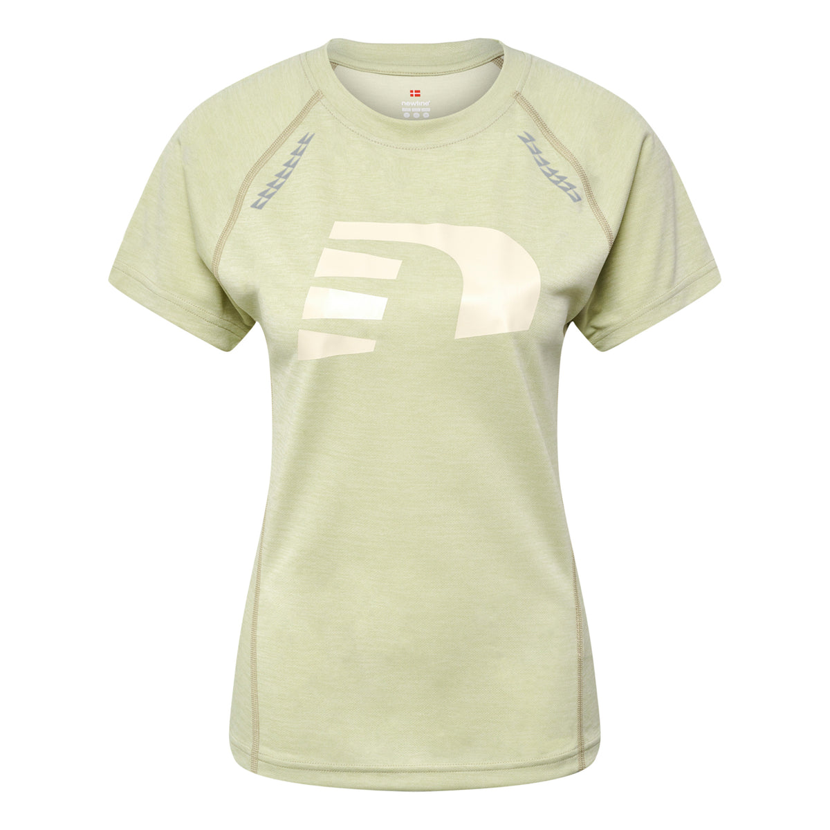 Newline Orlando Camiseta De Running Mujeres-Oliva