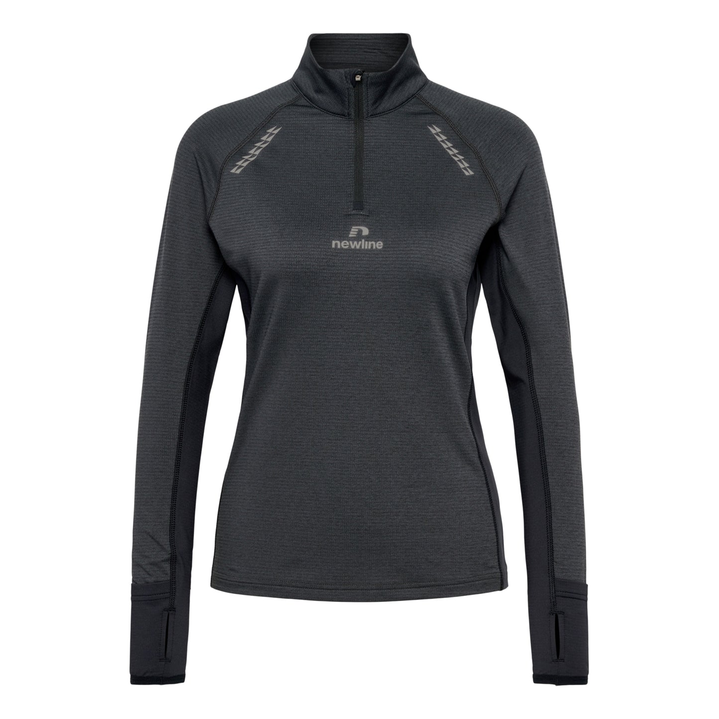 Newline Mesa Half-Zip Top De Running Mujeres-Negro