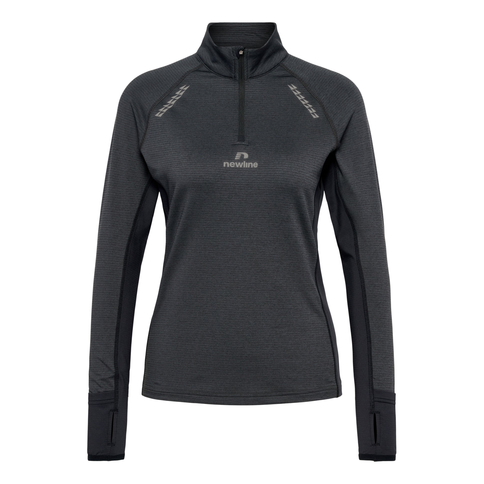 Newline Mesa Half-Zip Top De Running Mujeres-Negro