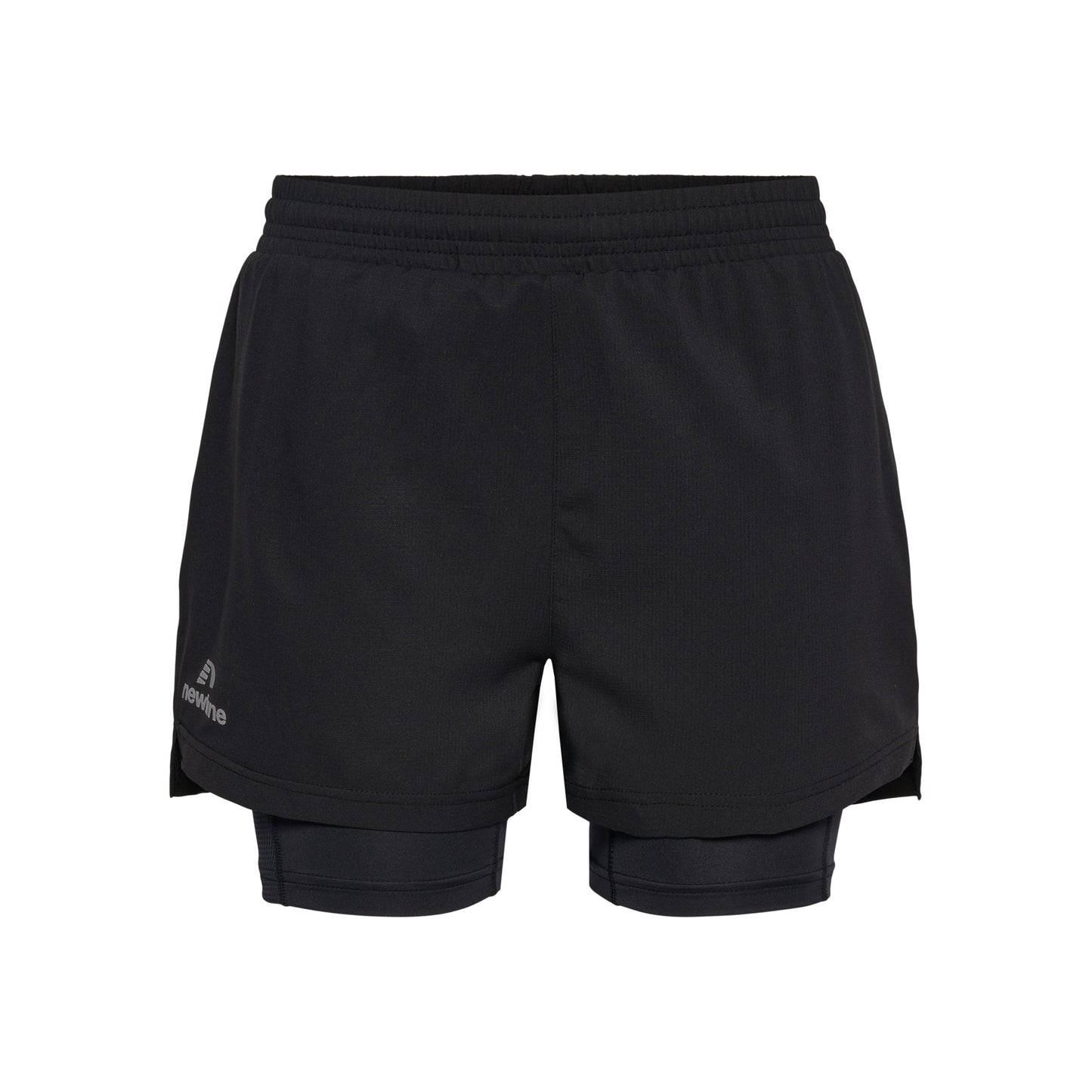 Newline Dallas 2in1 Shorts Mujeres - negro,