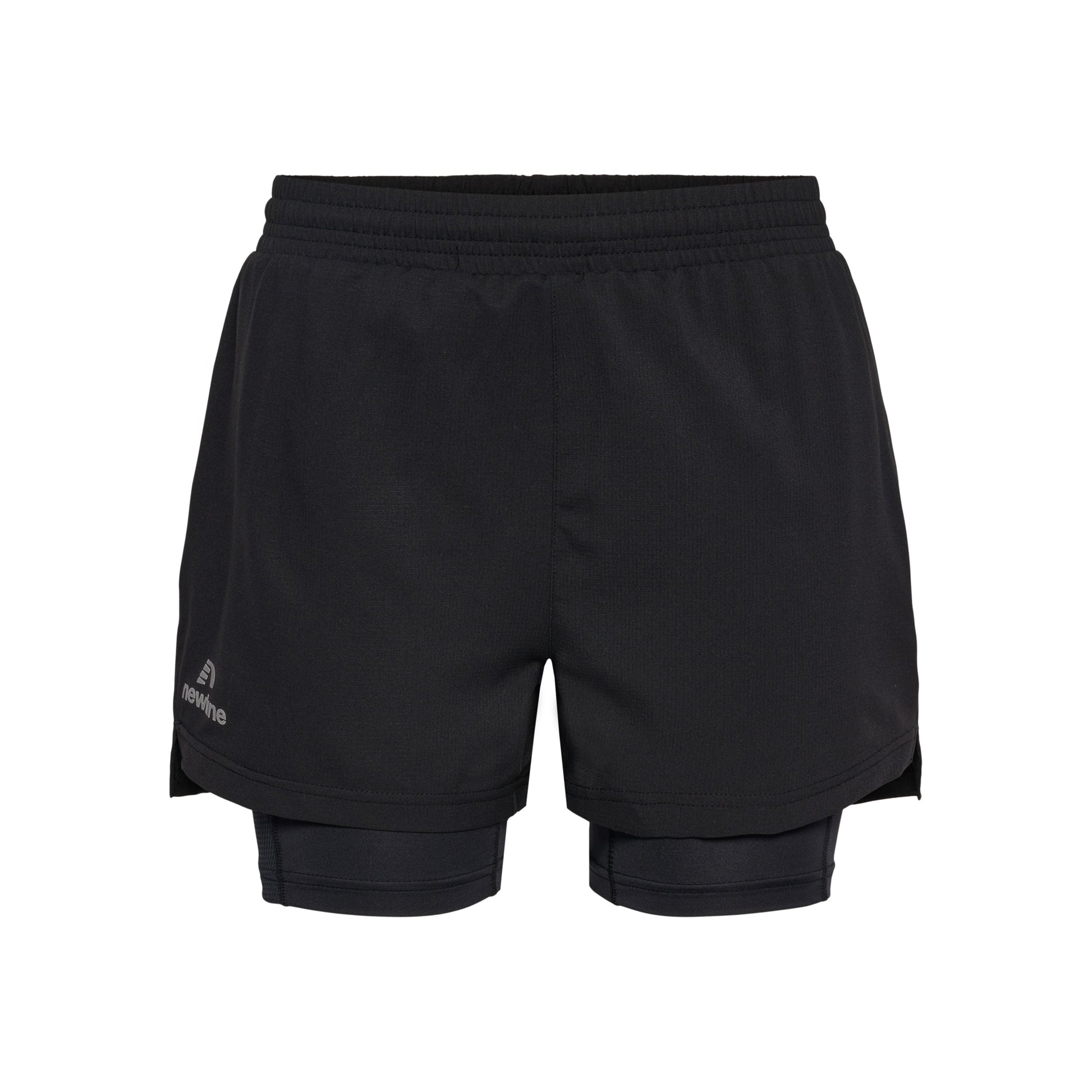 Newline Dallas 2in1 Shorts Mujeres - negro,