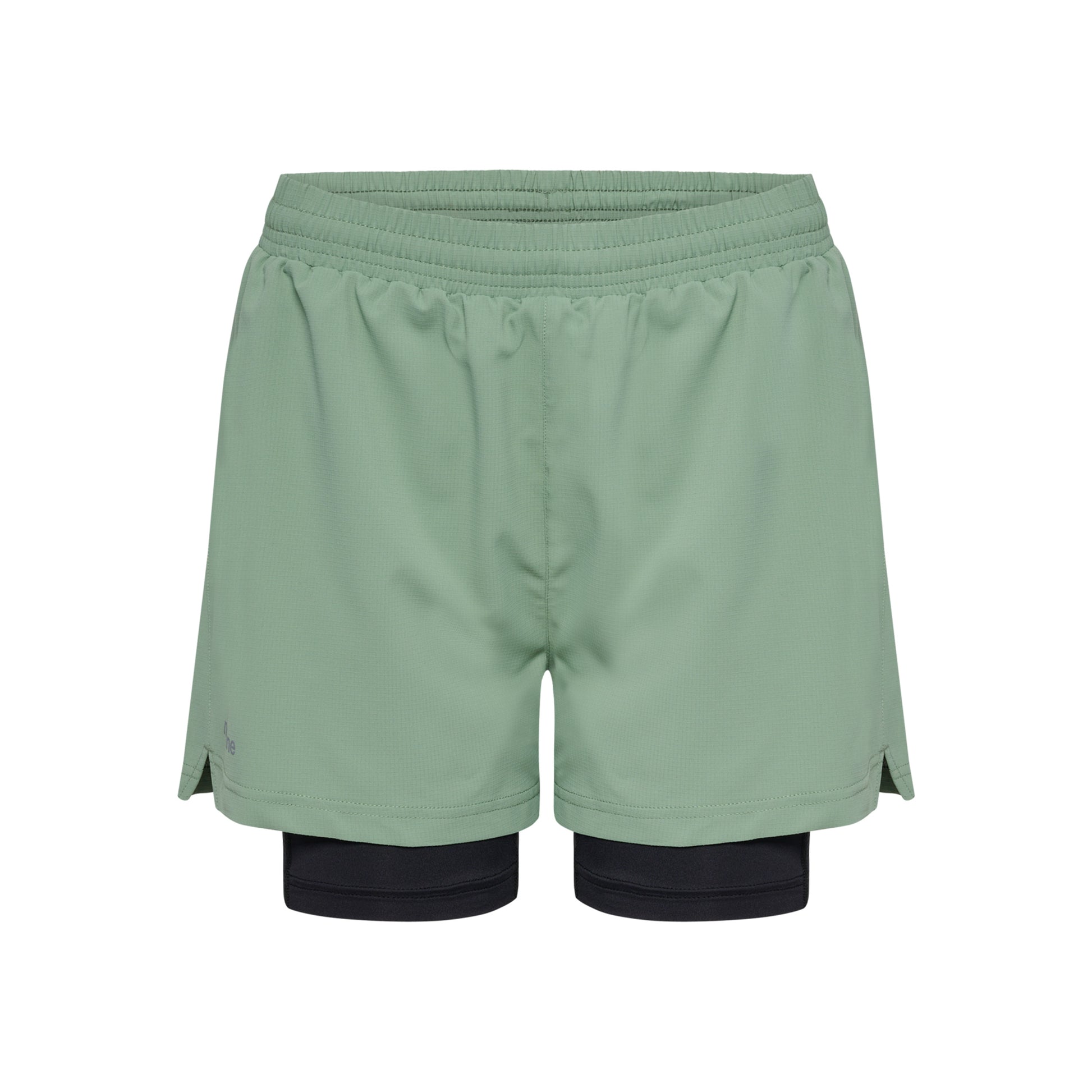 Newline Dallas Shorts 2in1 Shorts Mujeres-Verde
