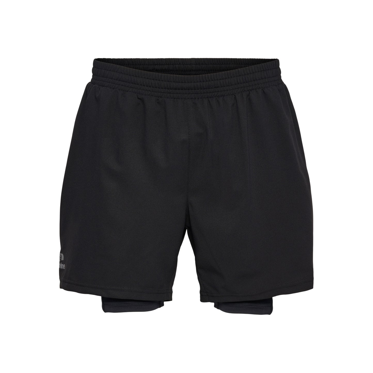 Newline Dallas 2in1 Shorts Hombres-Negro