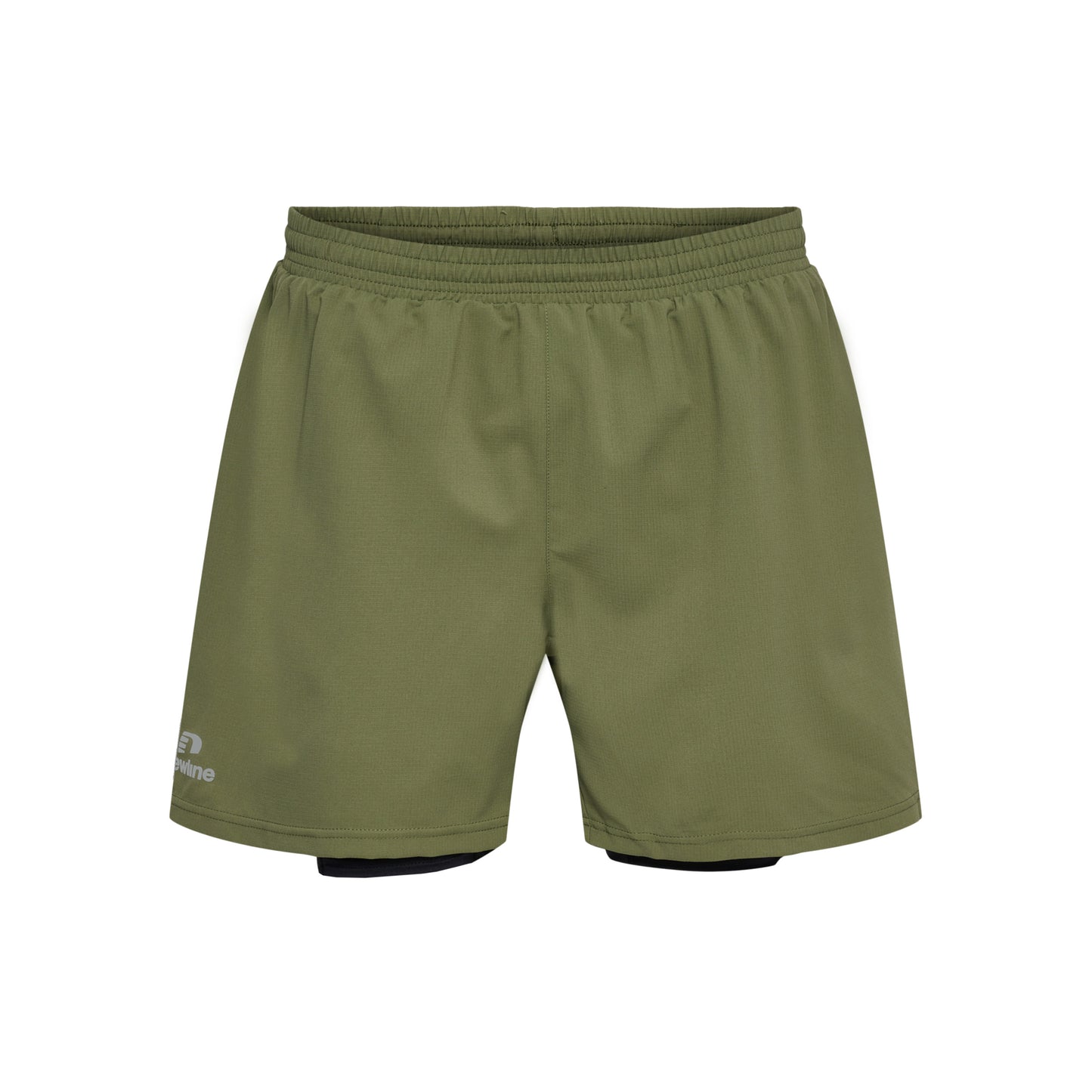 Newline Dallas 2in1 Shorts Hombres - oliva,