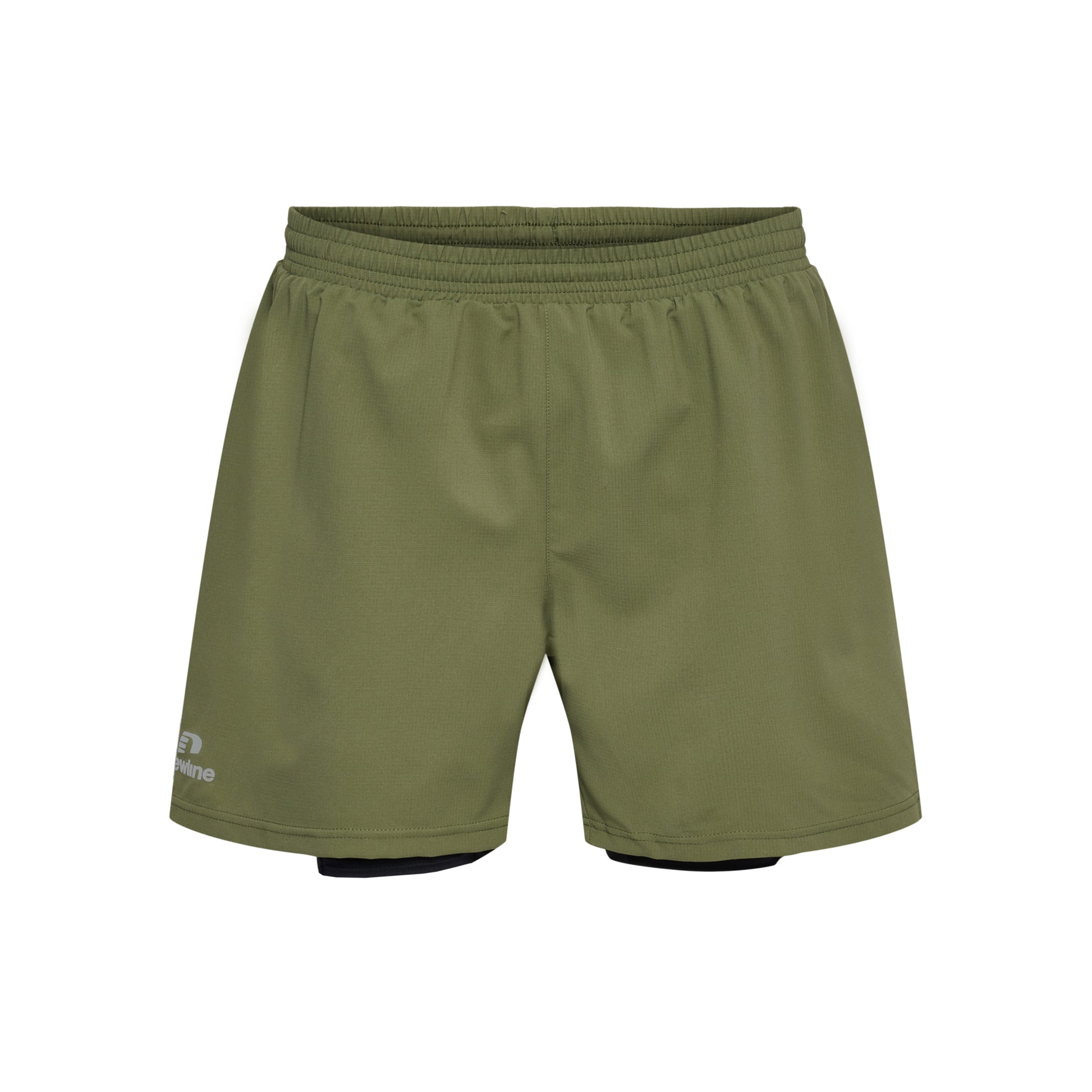 Newline Dallas 2in1 Shorts Hombres - oliva,