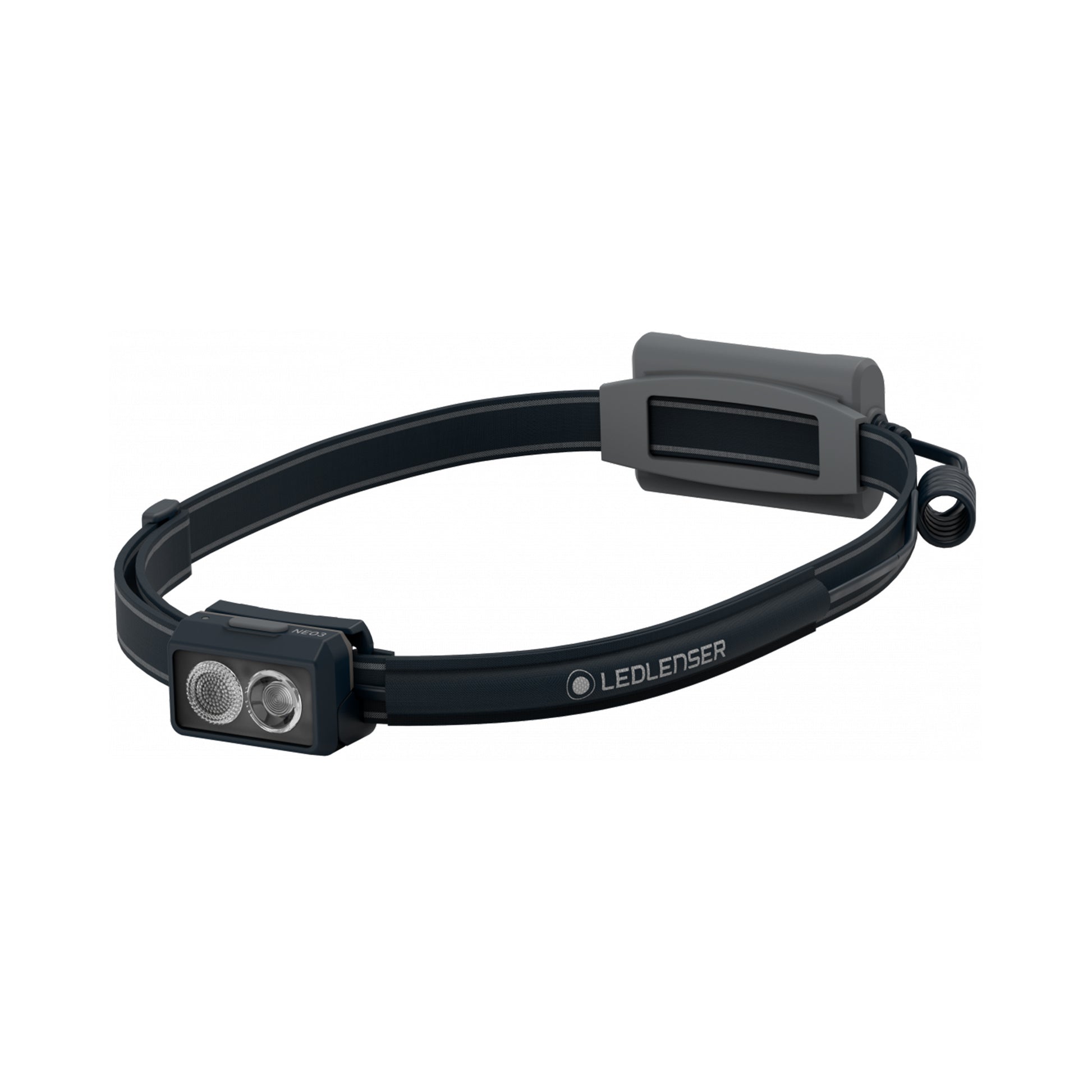Ledlenser NEO3R Linterna Para La Cabeza-Negro
