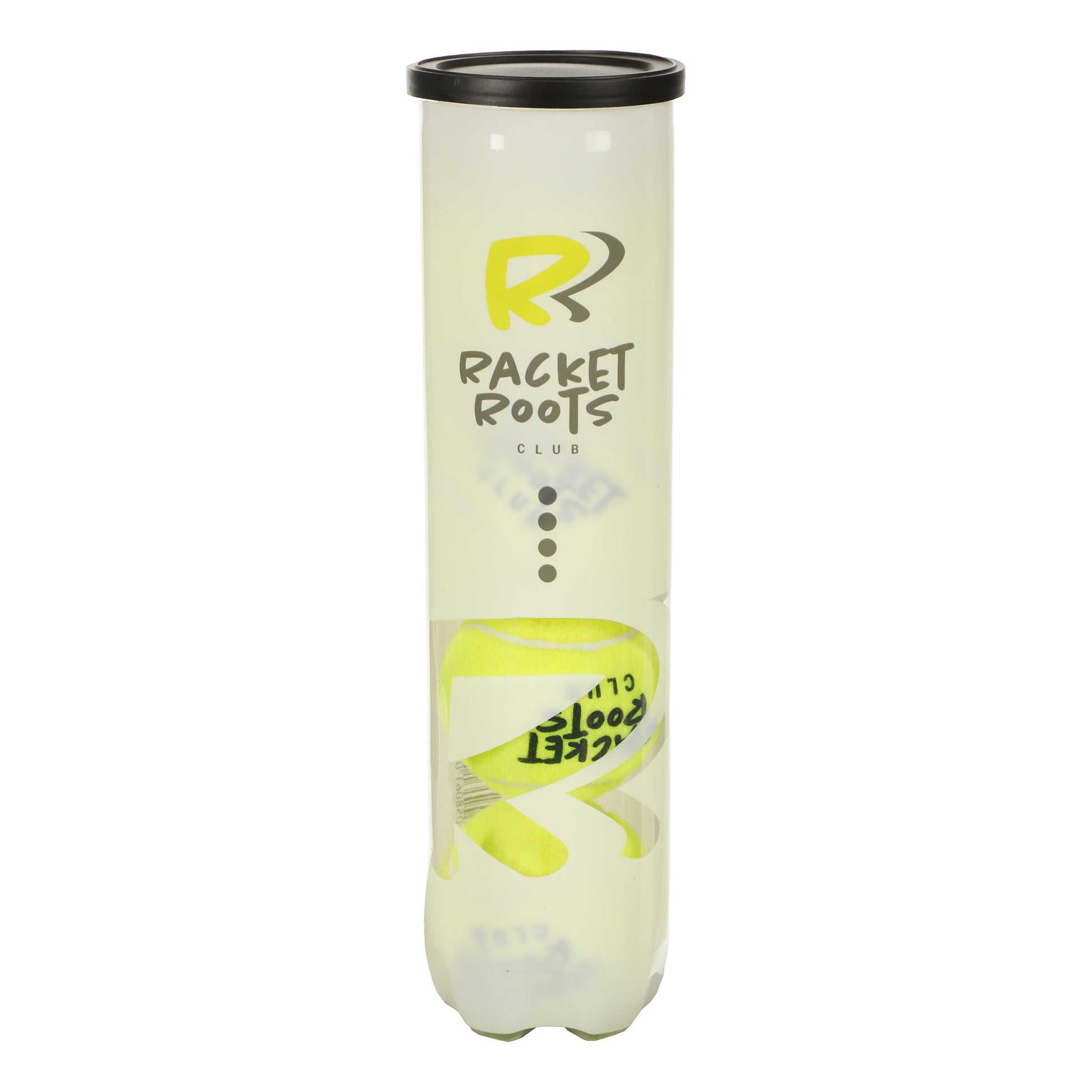 Racket Roots Club Tennisball Bote De 4 Pelotas