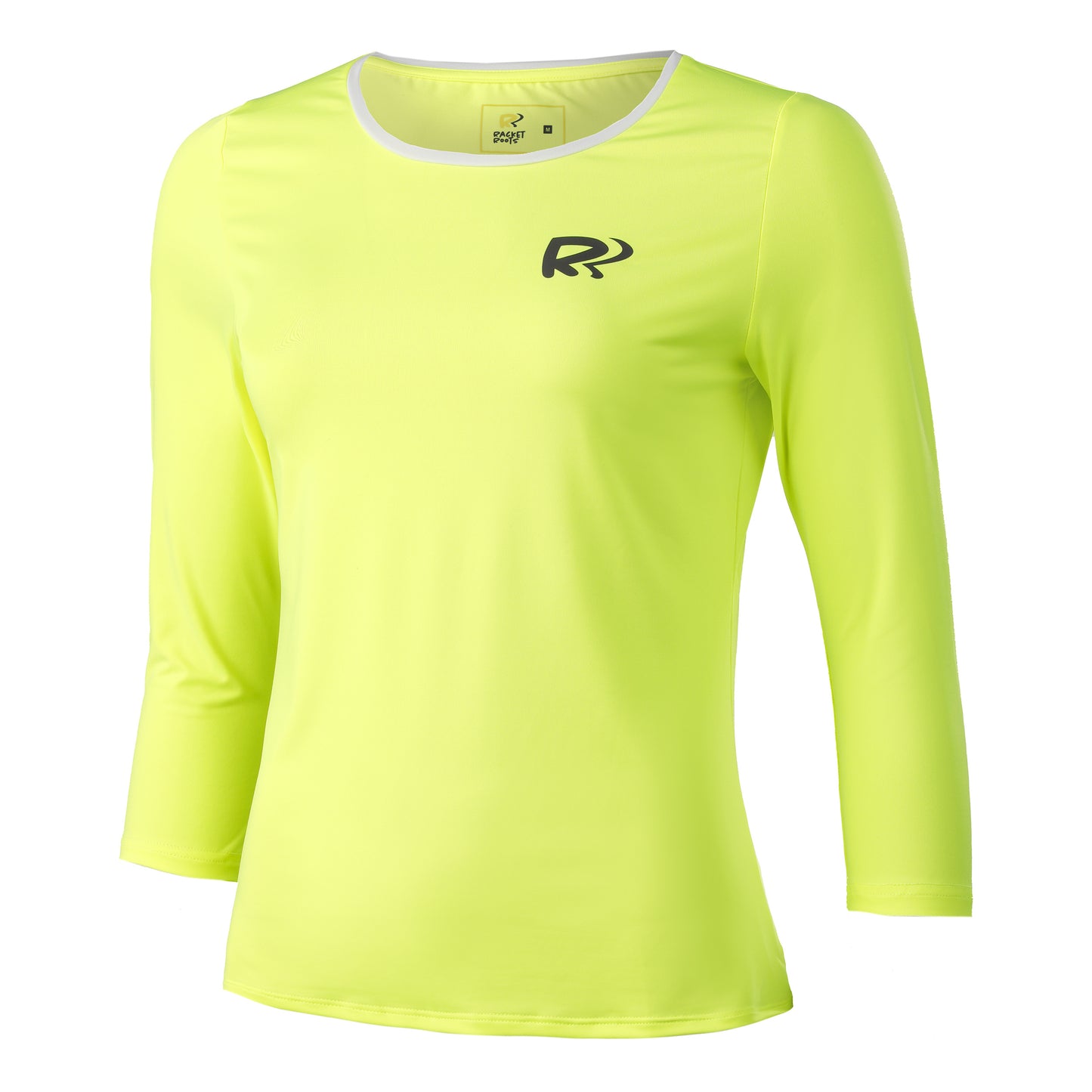 Racket Roots Teamline Camiseta De Manga Larga Mujeres-Amarillo