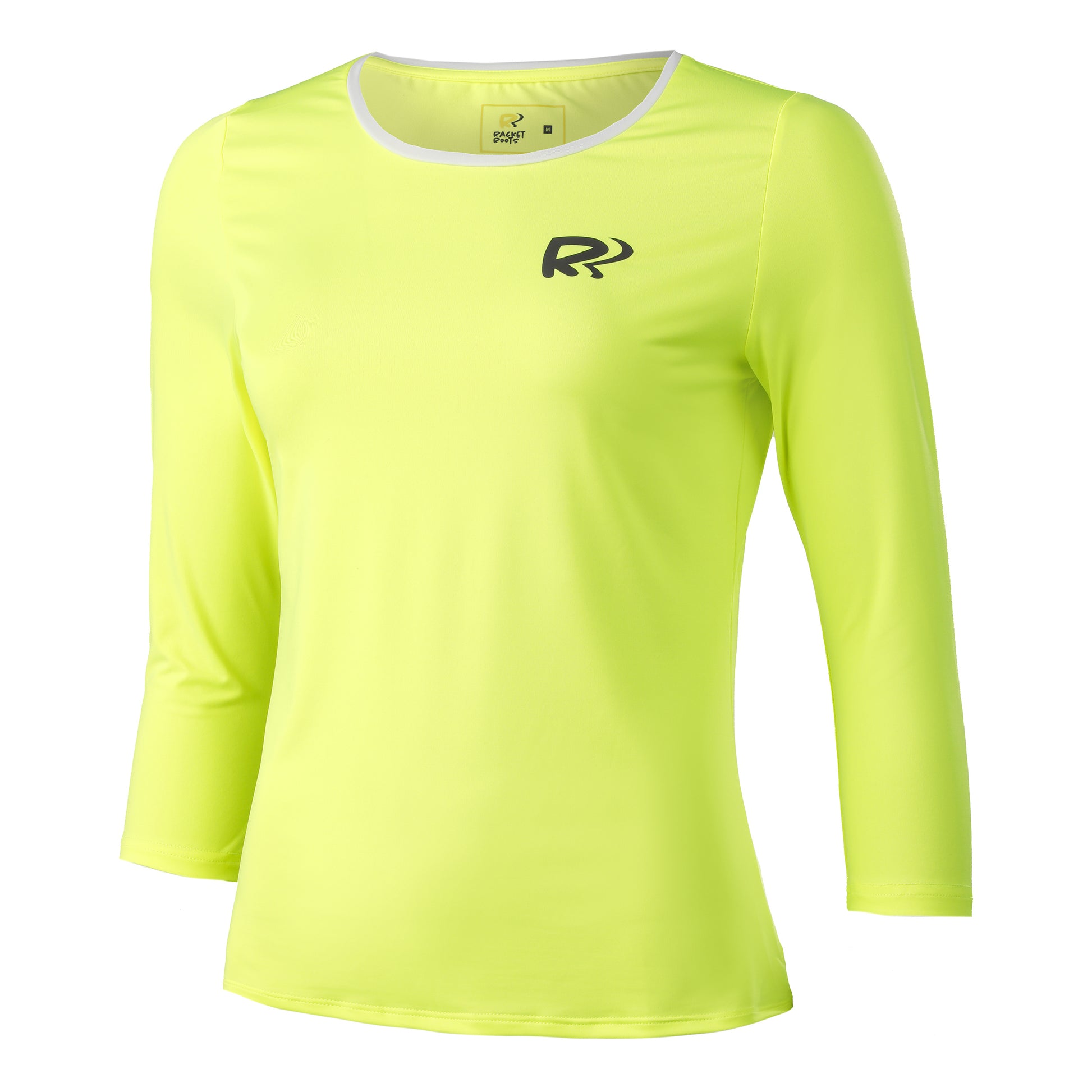 Racket Roots Teamline Camiseta De Manga Larga Mujeres-Amarillo