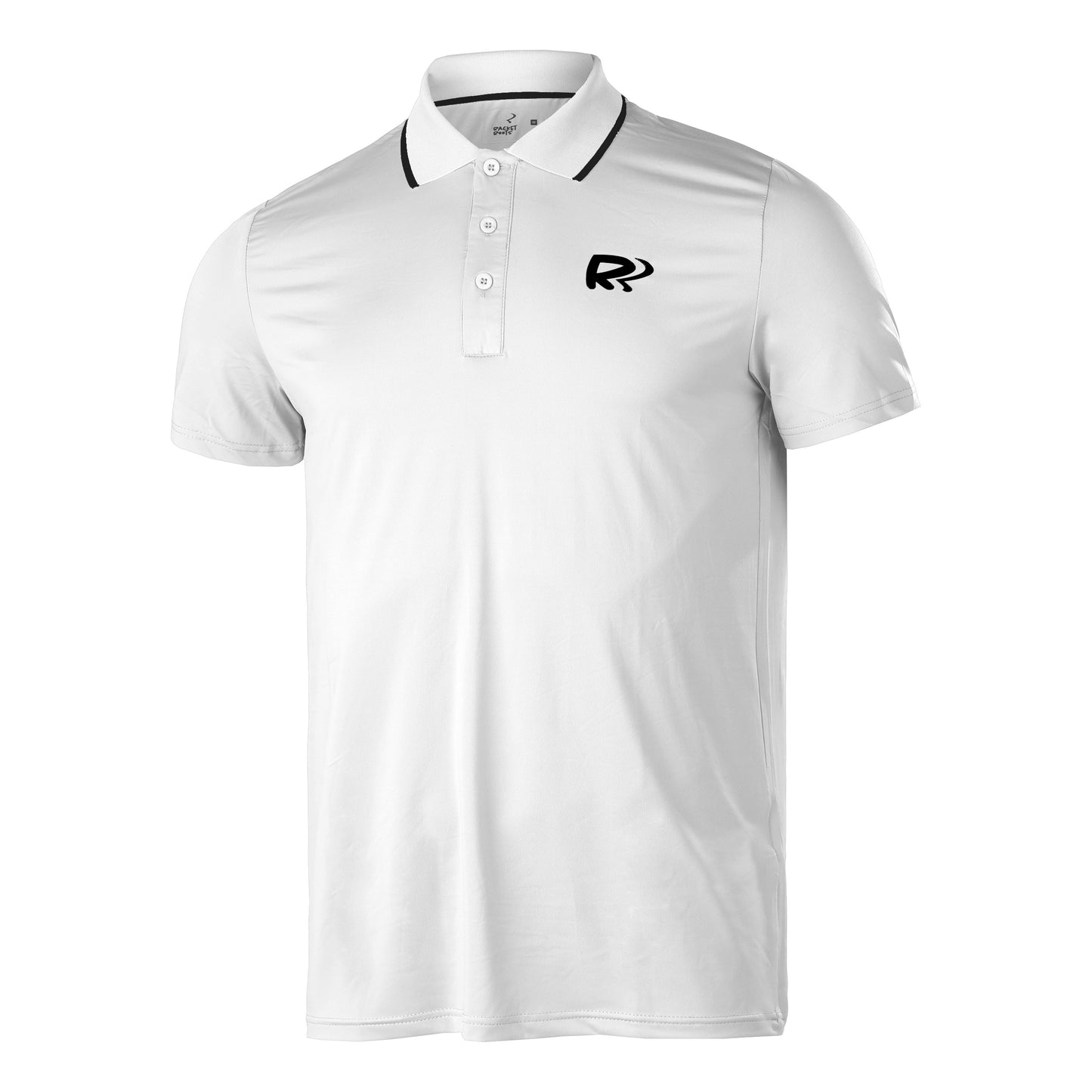Racket Roots Teamline Polo Hombres - blanco,