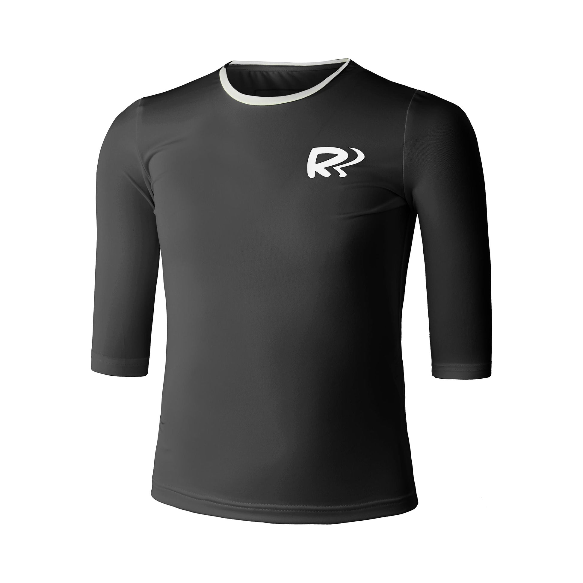 Racket Roots Teamline Camiseta De Manga Larga Chicas-Negro
