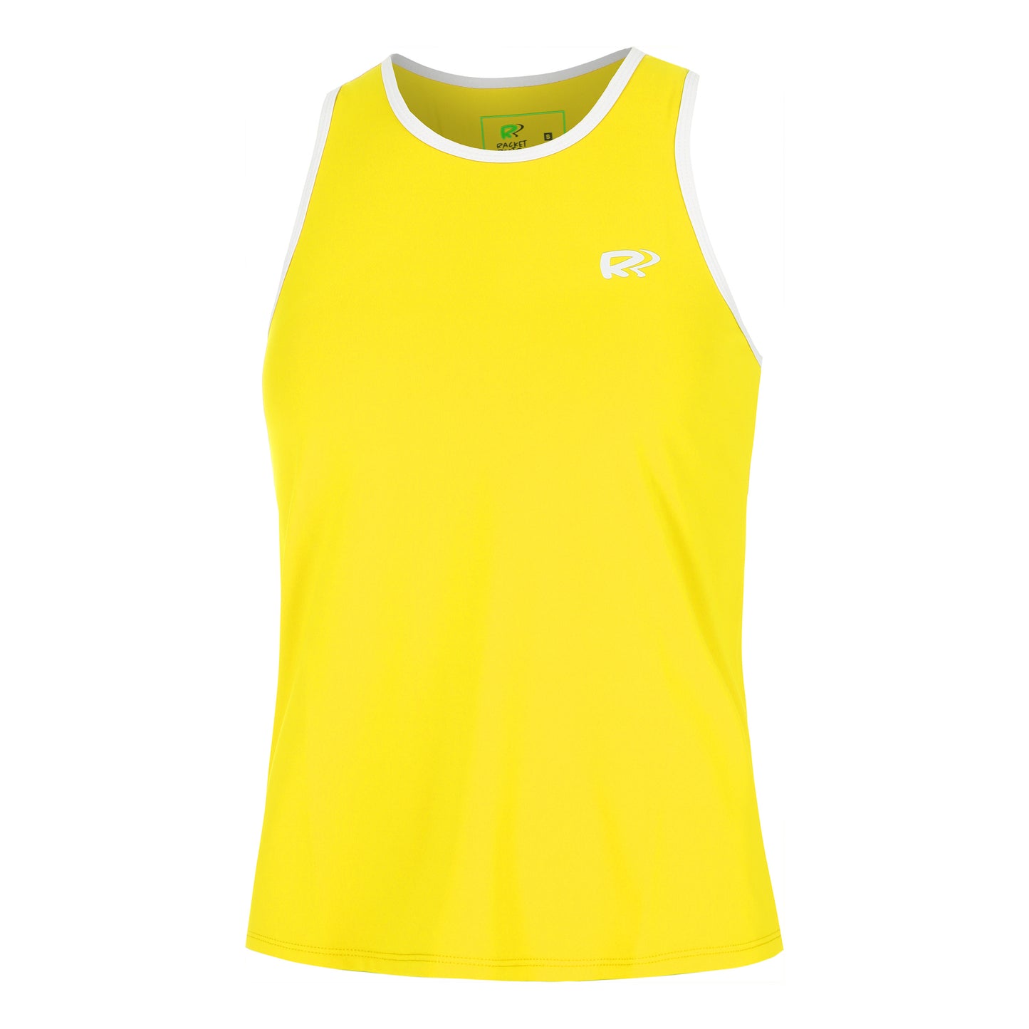 Racket Roots Teamline Racerback Camiseta De Tirantes Mujeres-Amarillo