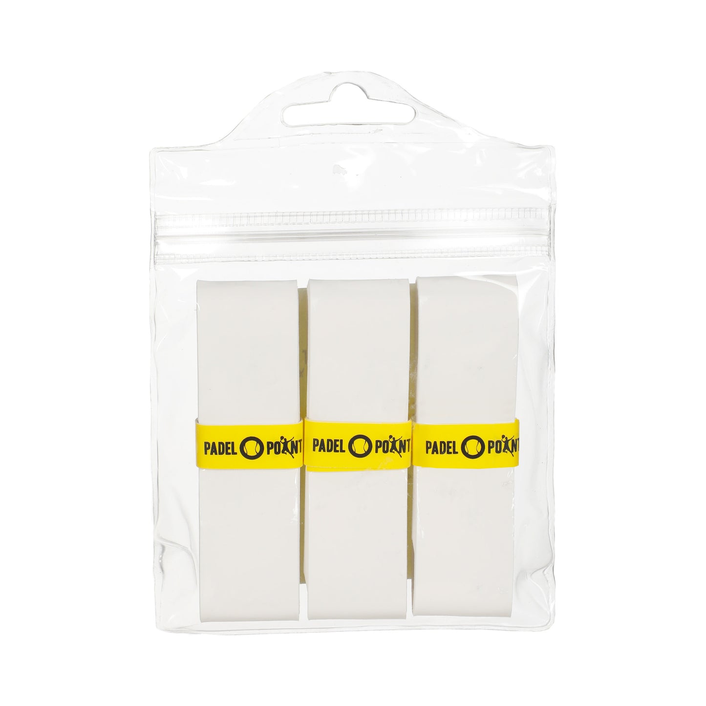 Padel-Point Padel Premium Grip Pack De 3-Blanco