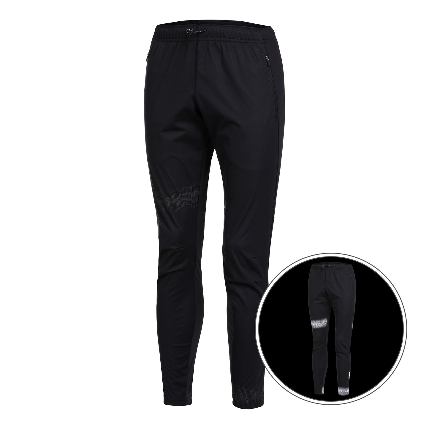 NEO Reflex-Tex Pantalón Largo Hombres-Negro